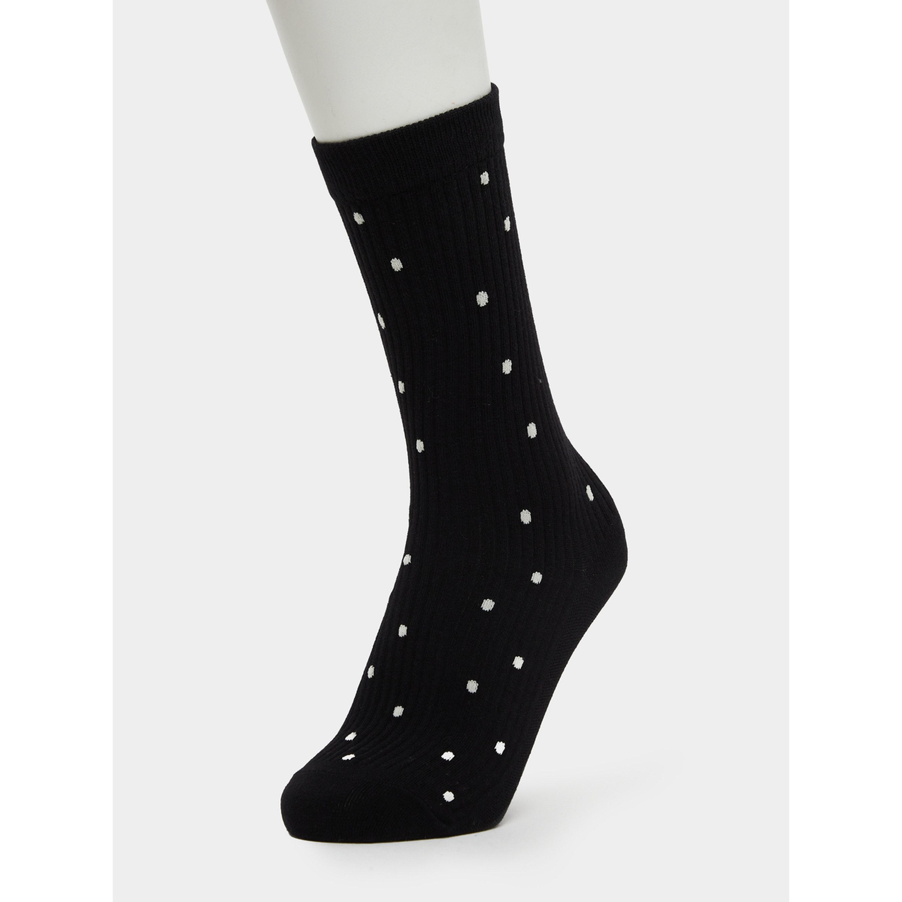 طقم من 3 أزواج - جوارب كلاسيكية بنقشة منقطة-women-socksandstockings-image-2