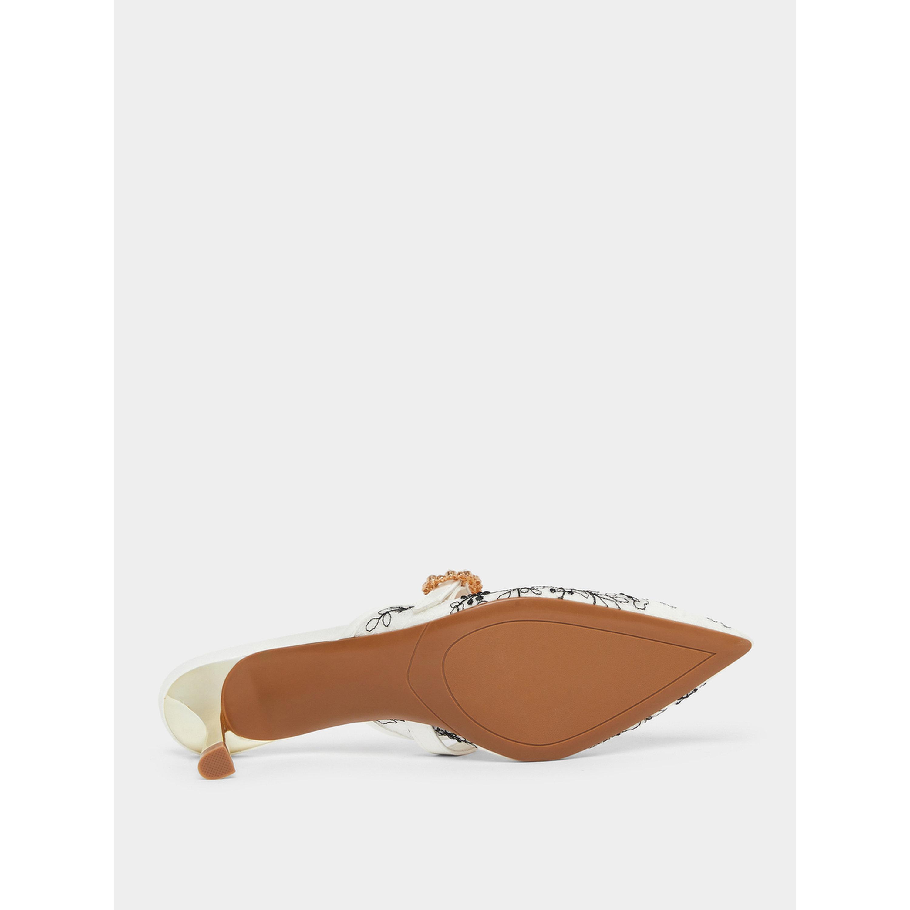 Styli Embroidered Pointed Toe Shoes-women-shoes-heels-image-6