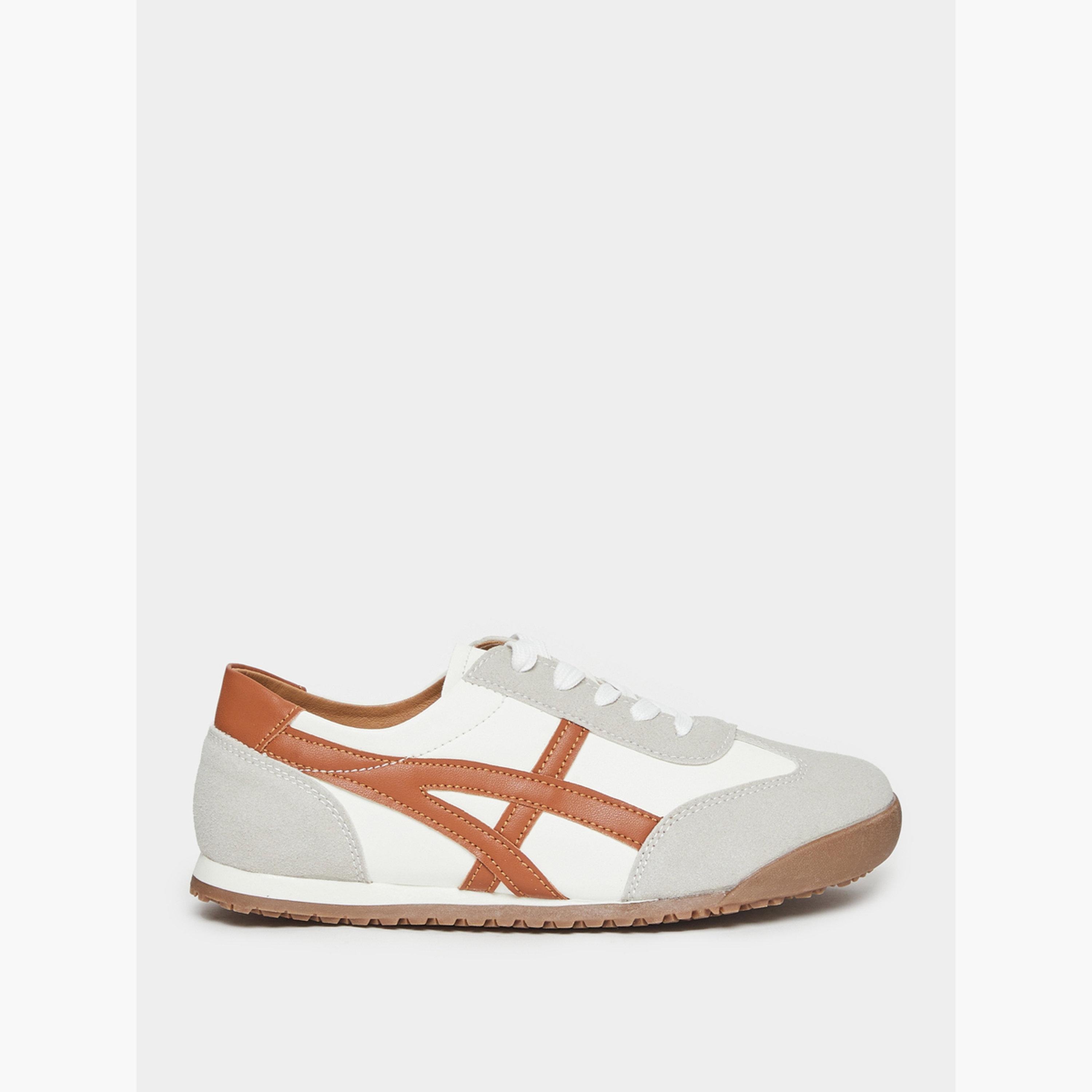Styli Women Brown Retro-Style Sneakers-women-shoes-sneakers-image-2