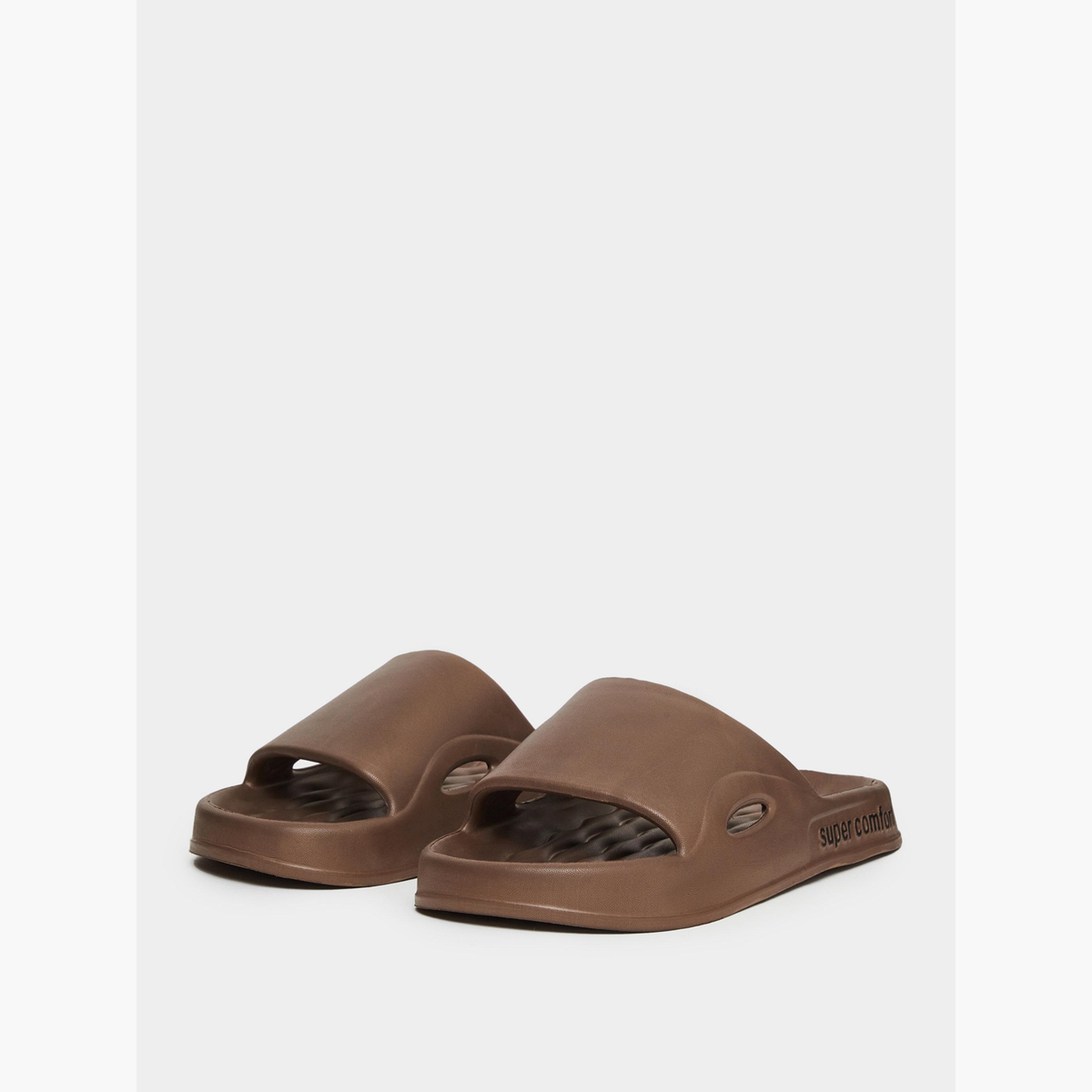 شبشب مريح بنقشة بارزة-women-shoes-flipflopsandslides-image-1