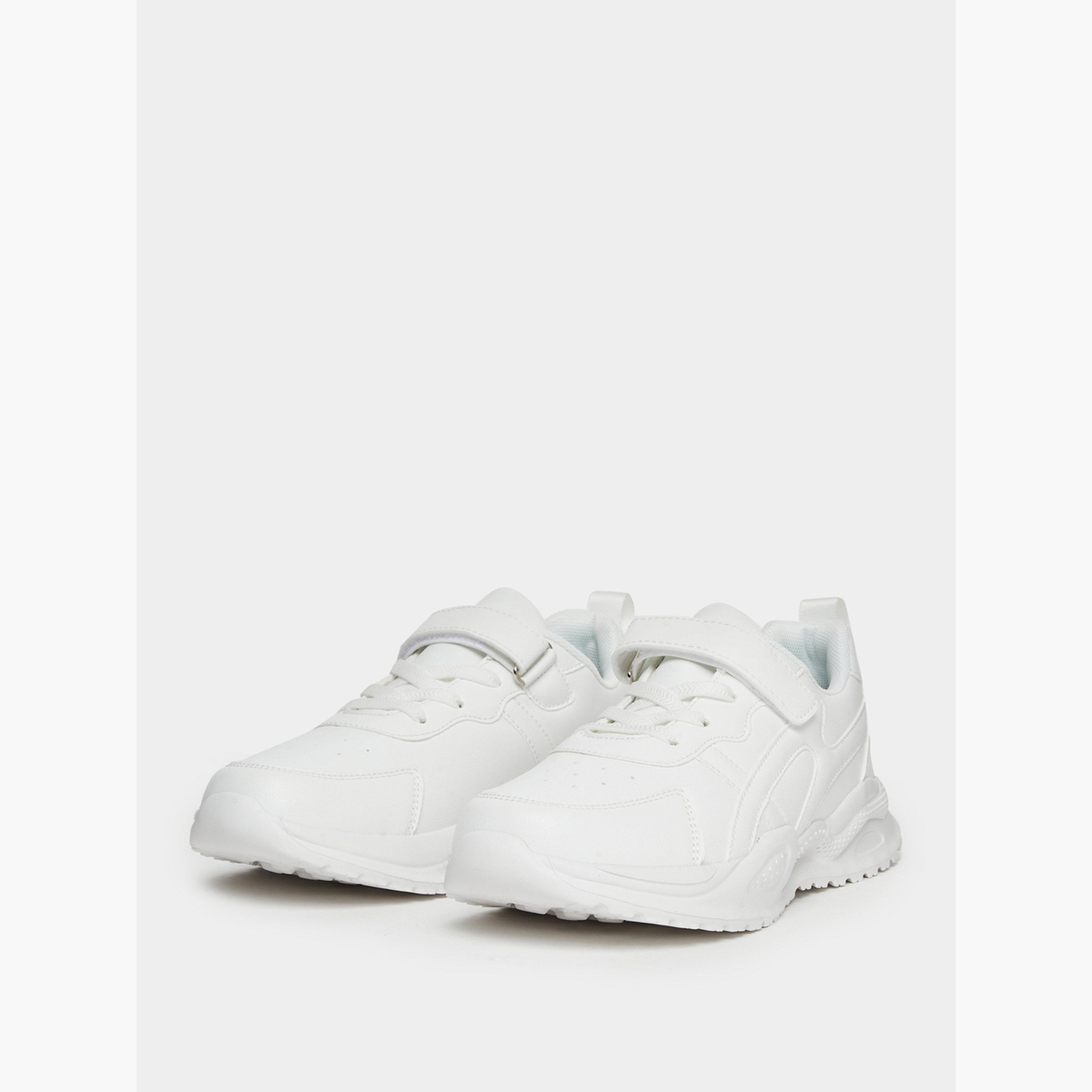 Styli Women White Velcro Strap Sneakers-women-shoes-sneakers-image-1