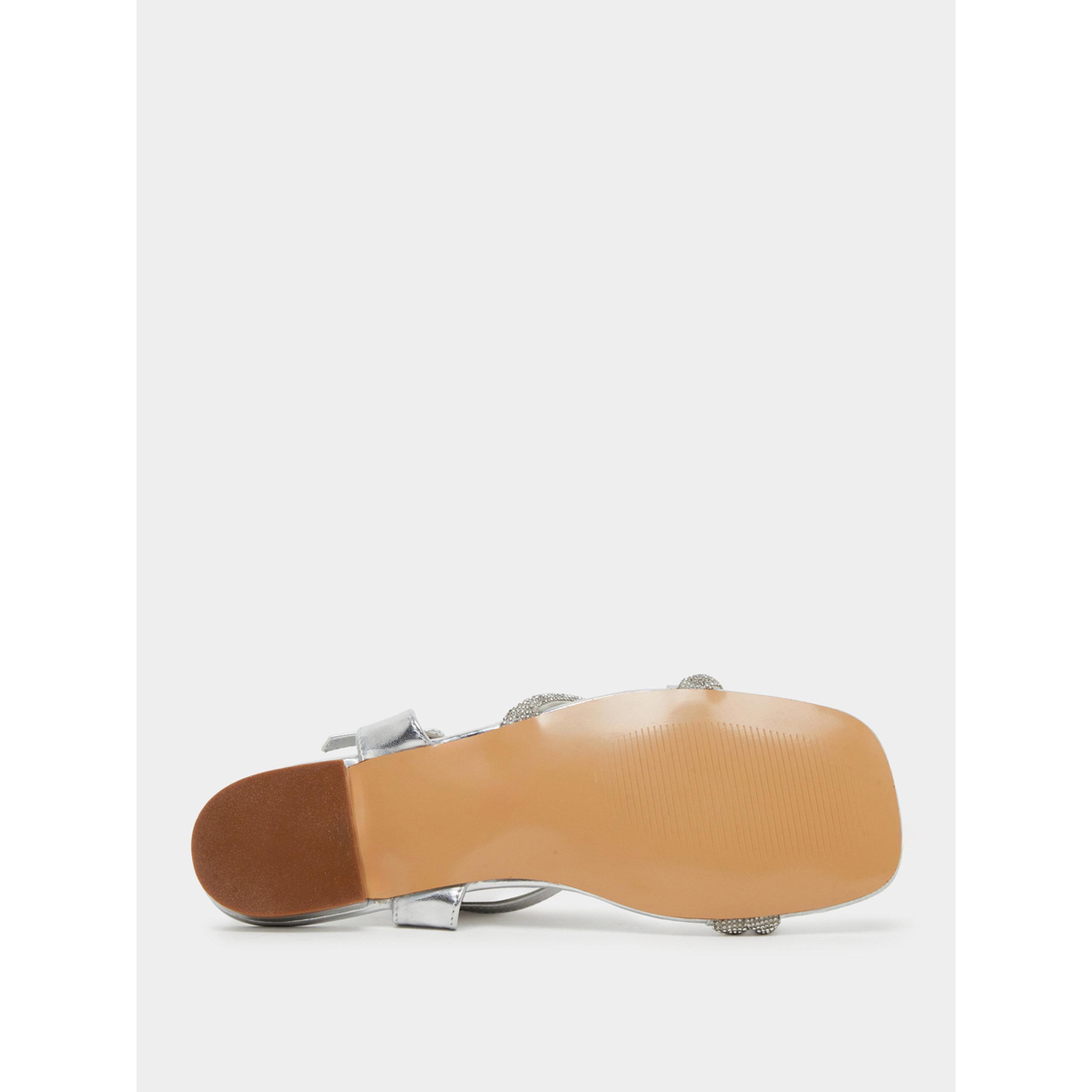 صندل بسيور ومنمق-women-shoes-sandals-flats-image-5