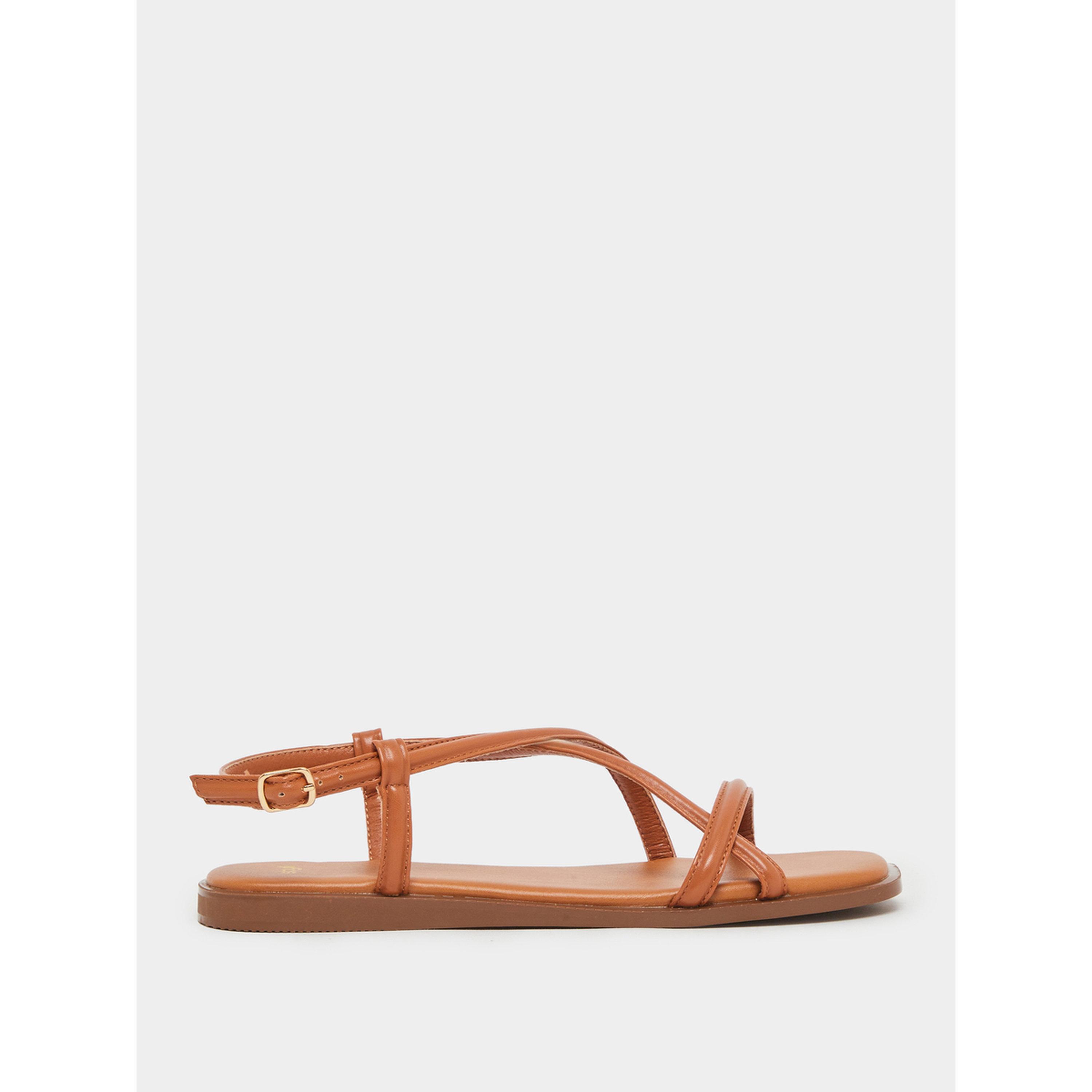صندل فلات بسيور-women-shoes-sandals-flats-image-2