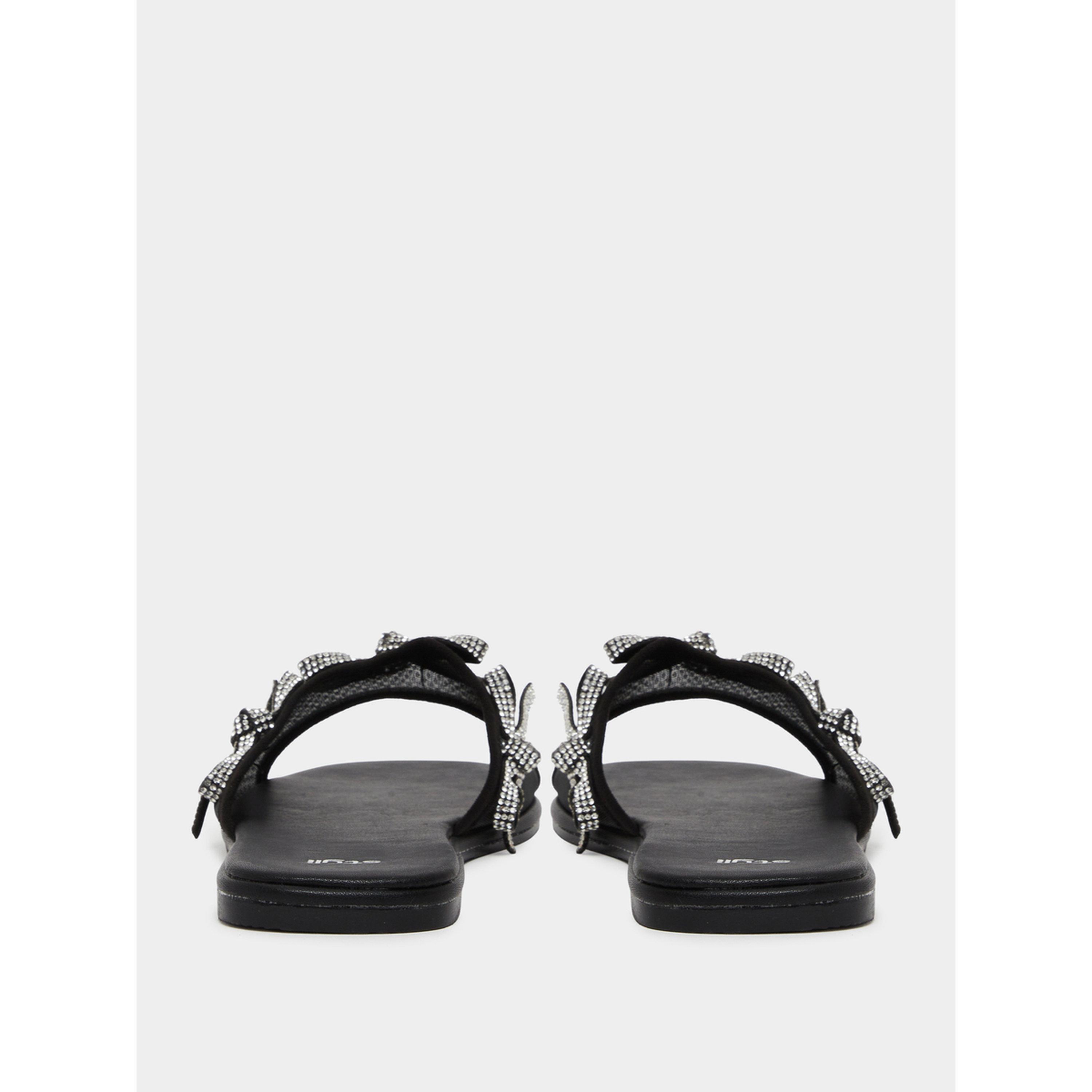 حذاء مول مزين بعقدة ومنمق-women-shoes-sandals-flats-image-4