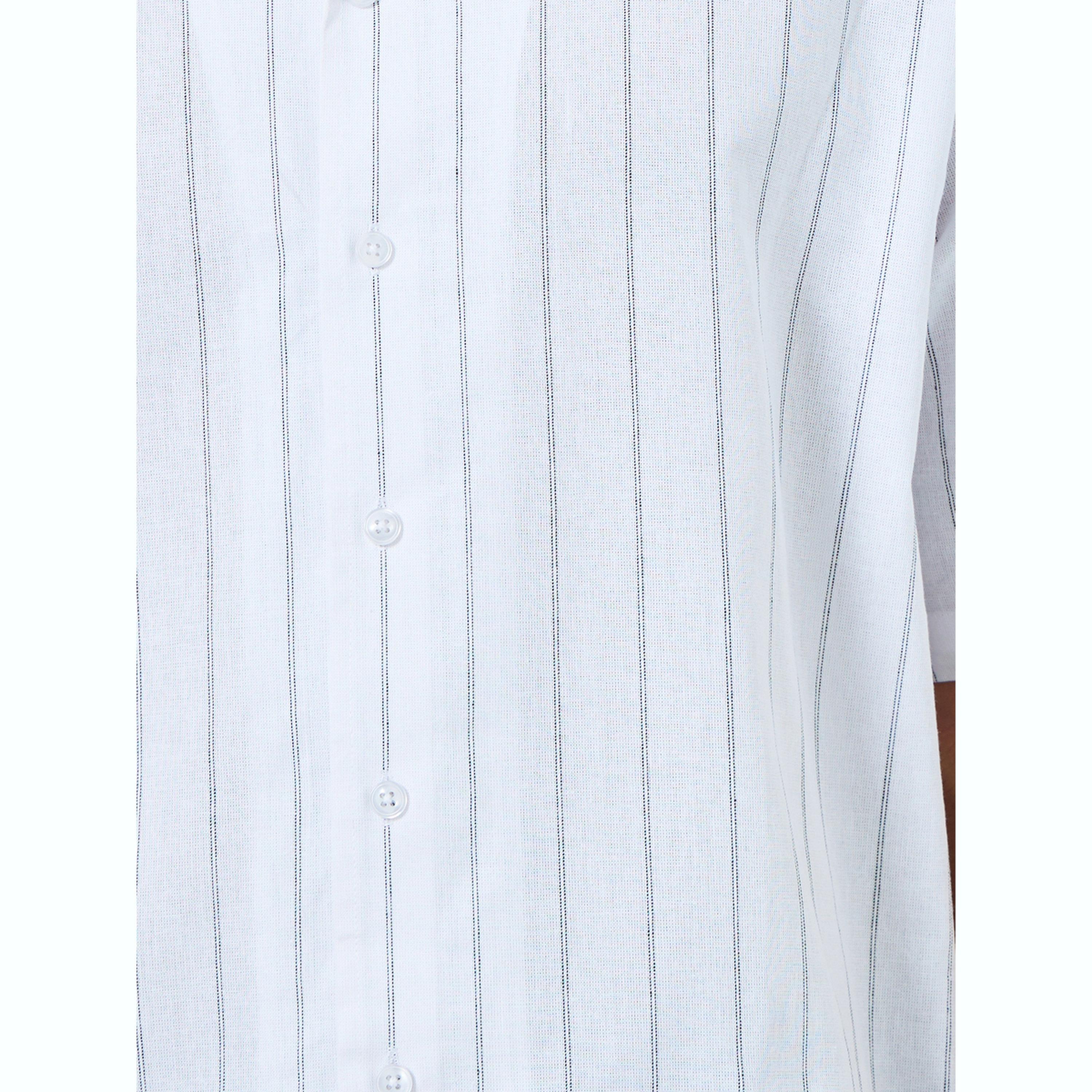 قميص كتان رجالي مخطط بياقة ريزورت-men-clothing-shirts-image-4