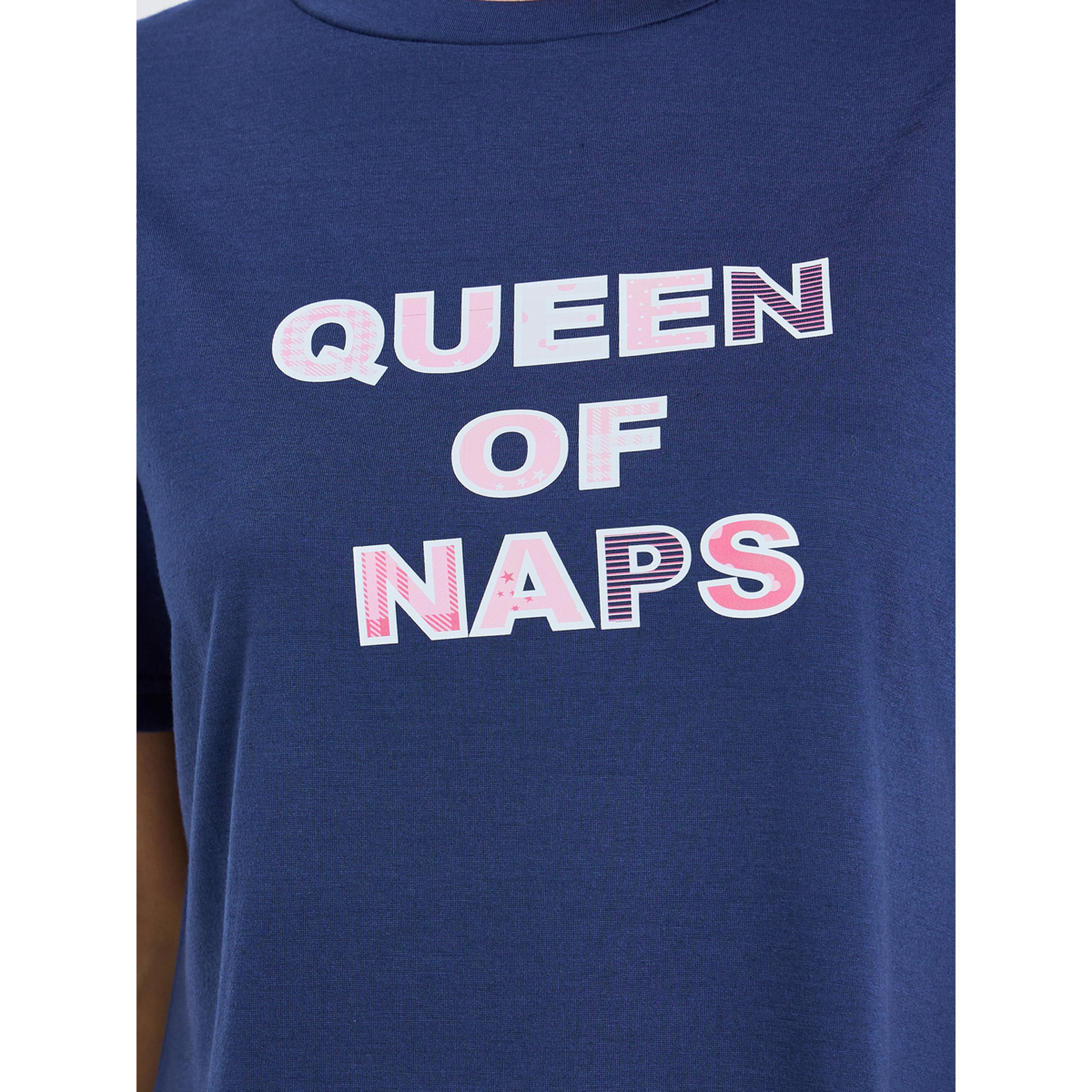 فستان ميدي بطبعة جرافيك للنساء-women-clothing-nightwear-nighties-image-3