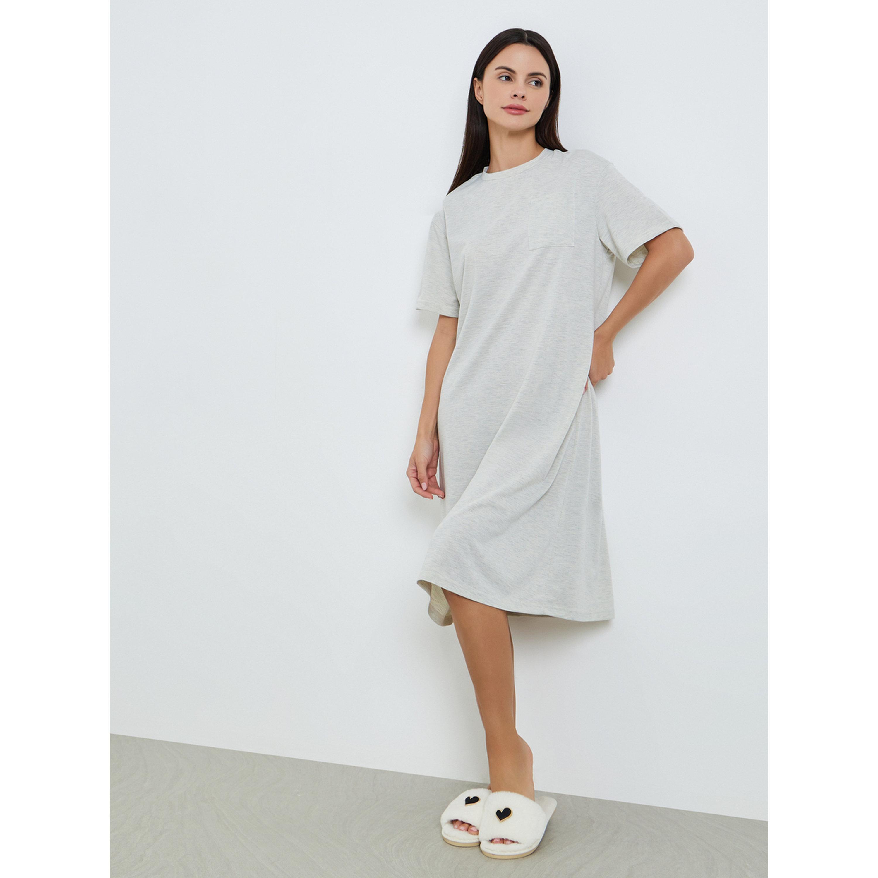 تيشيرت نوم بطبعة جرافيك خلفية للنساء-women-clothing-nightwear-nighties-image-2