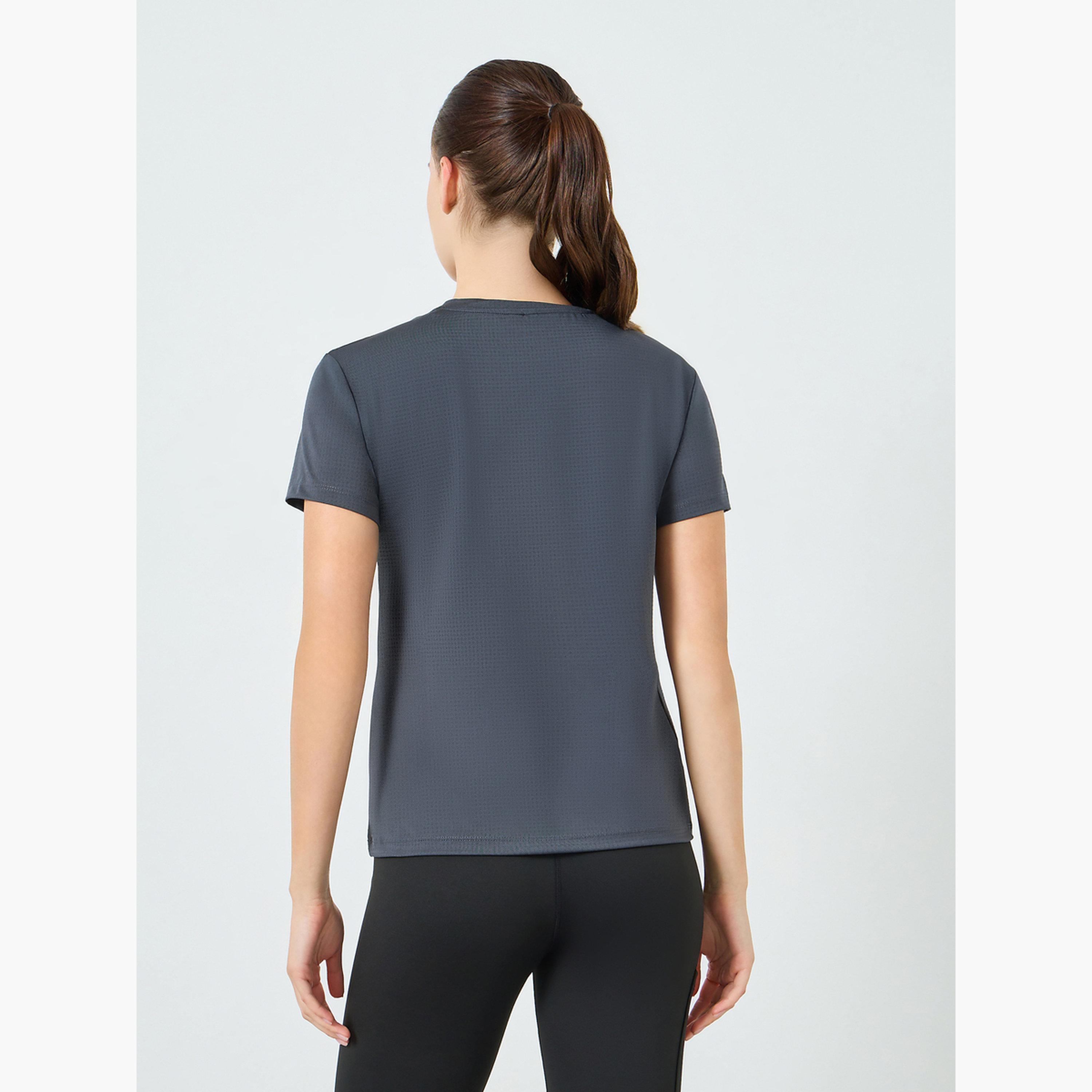 Styli Pack of 2 - Textured Basic Short Sleeve Top-women-clothing-tshirts-image-5
