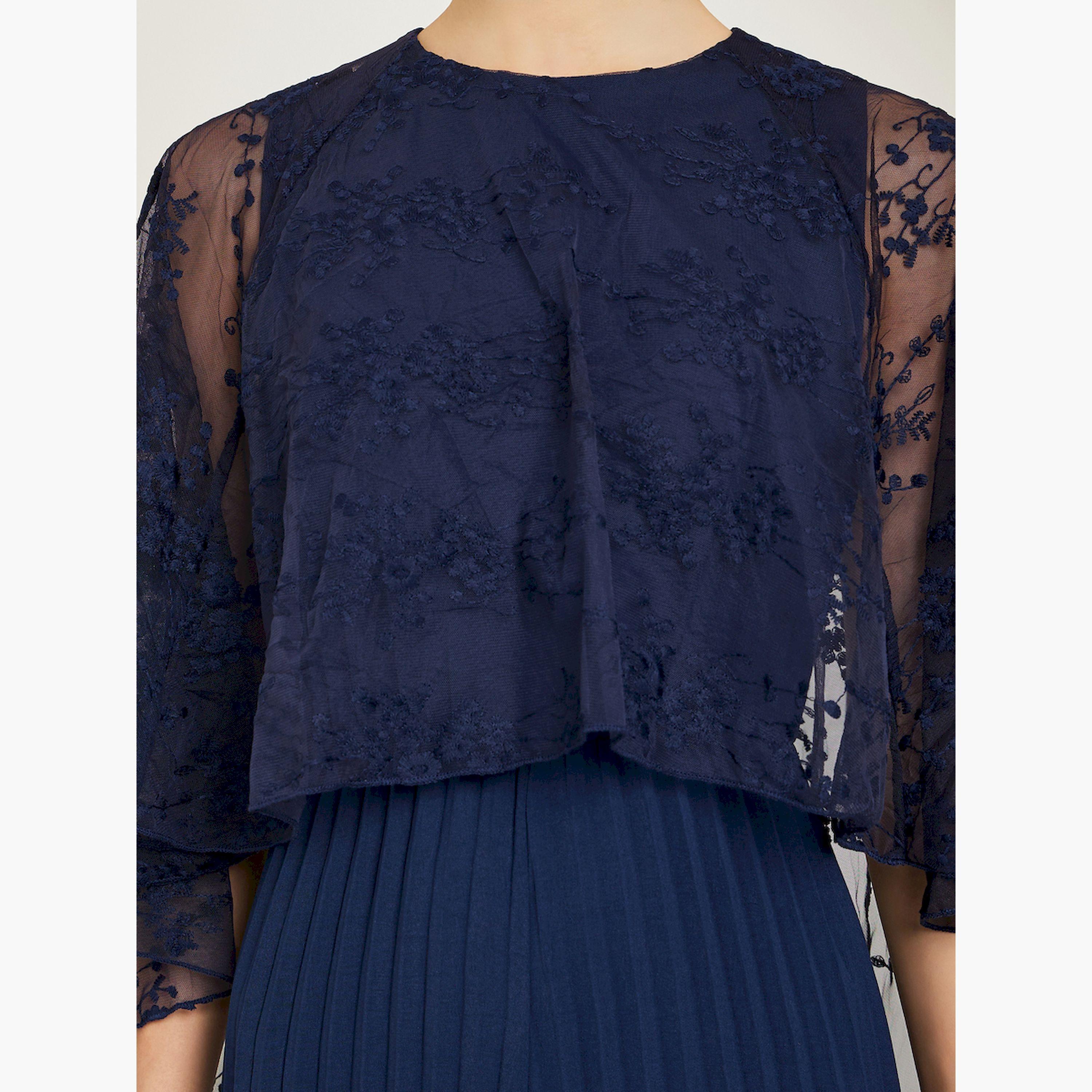 جمبسوت بكسرات وأرجل واسعة وأكمام كاب-women-clothing-jumpsuits-image-5