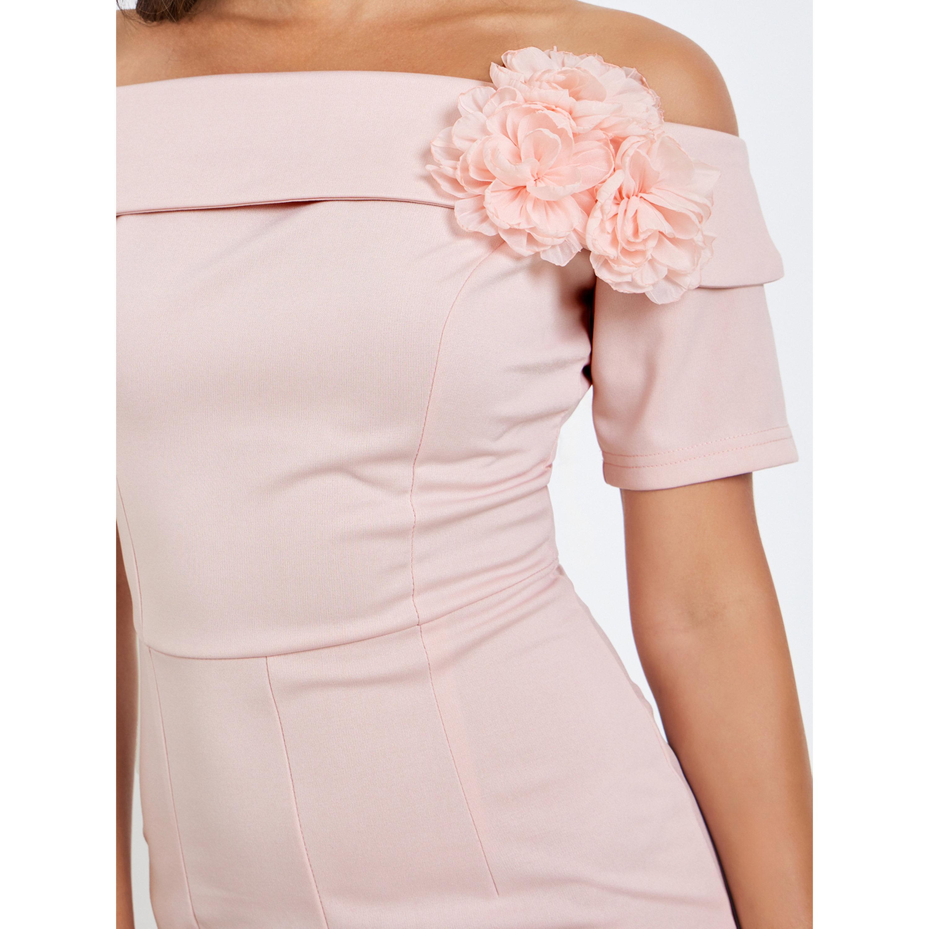 Styli Women Off Shoulder Jumpsuit with Corsage Detail-women-clothing-jumpsuits-image-5