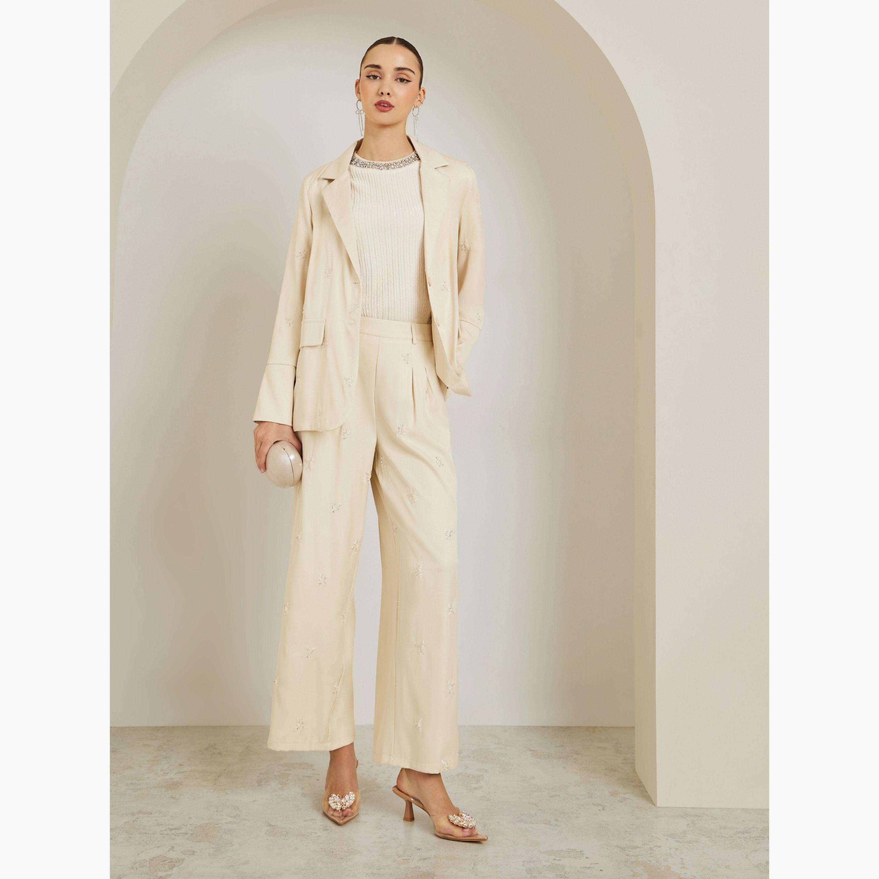 بليزر بأكمام طويلة مزين-women-clothing-coatsandjackets-blazers-image-2