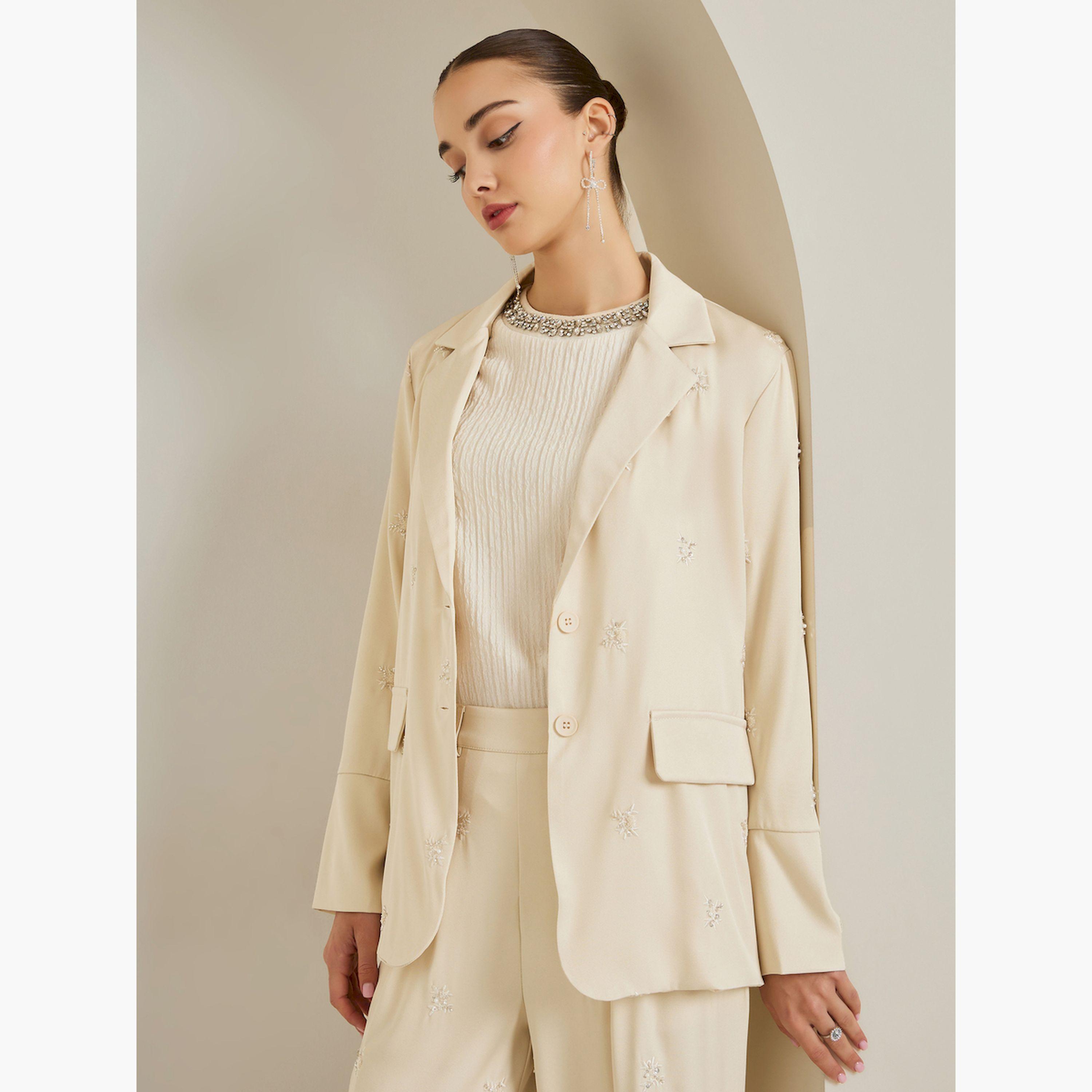 بليزر بأكمام طويلة مزين-women-clothing-coatsandjackets-blazers-image-3