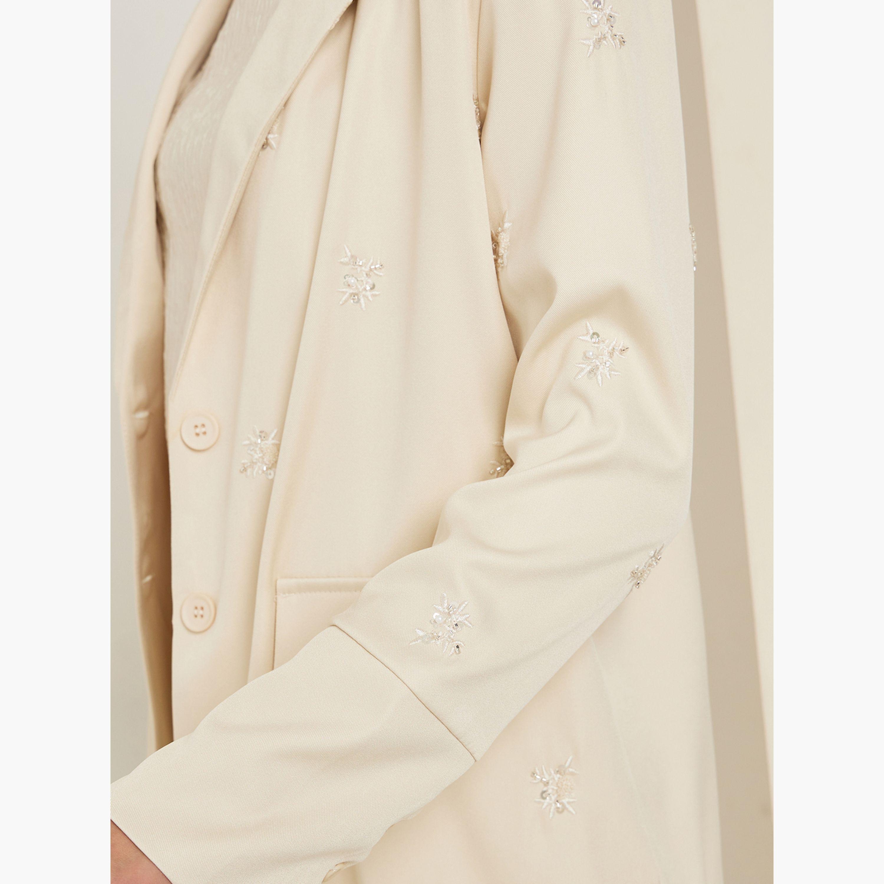 بليزر بأكمام طويلة مزين-women-clothing-coatsandjackets-blazers-image-4