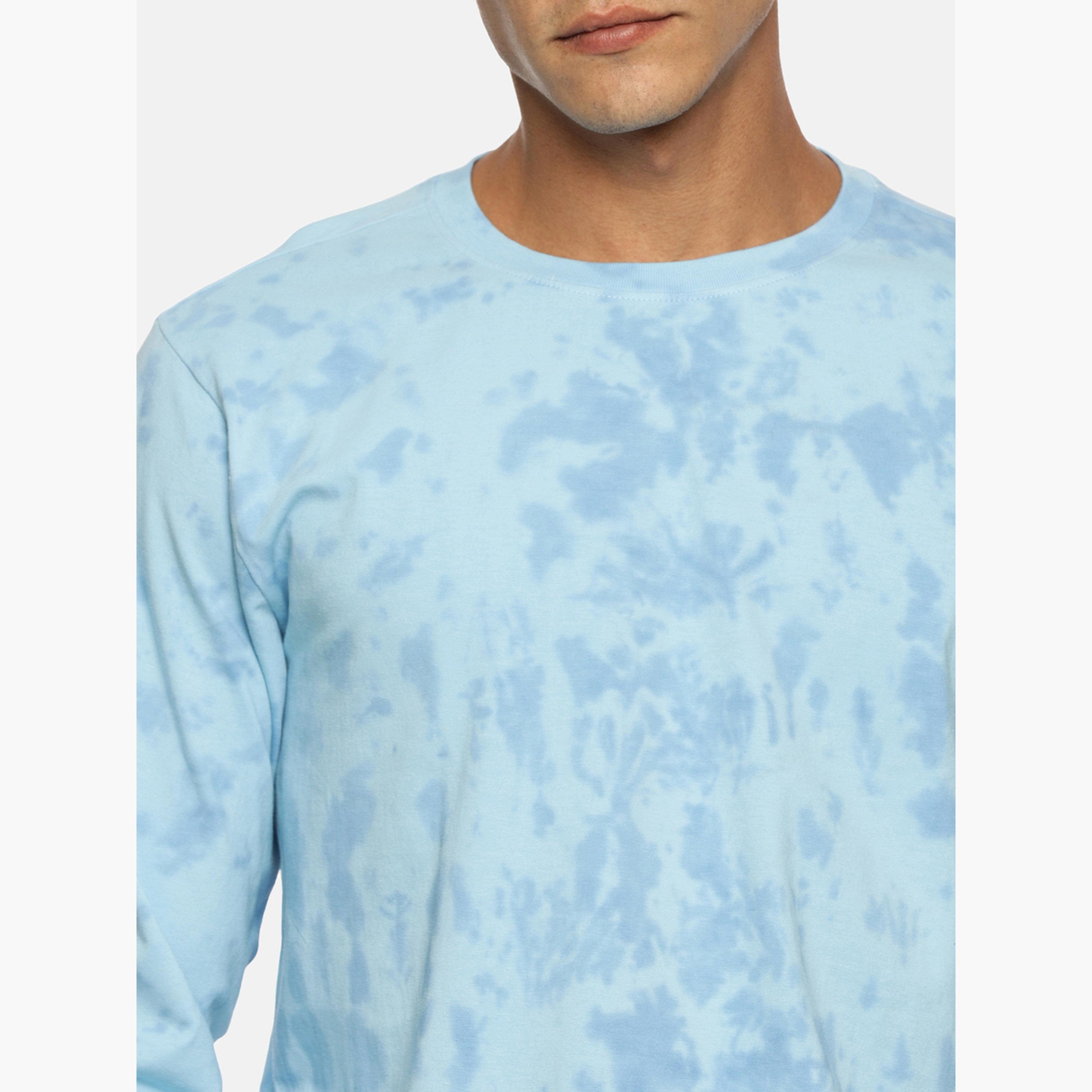 تيشرت رجالي مطبوع بنمط تاي داي وأكمام طويلة-men-clothing-tshirtsandpolos-tshirts-image-5