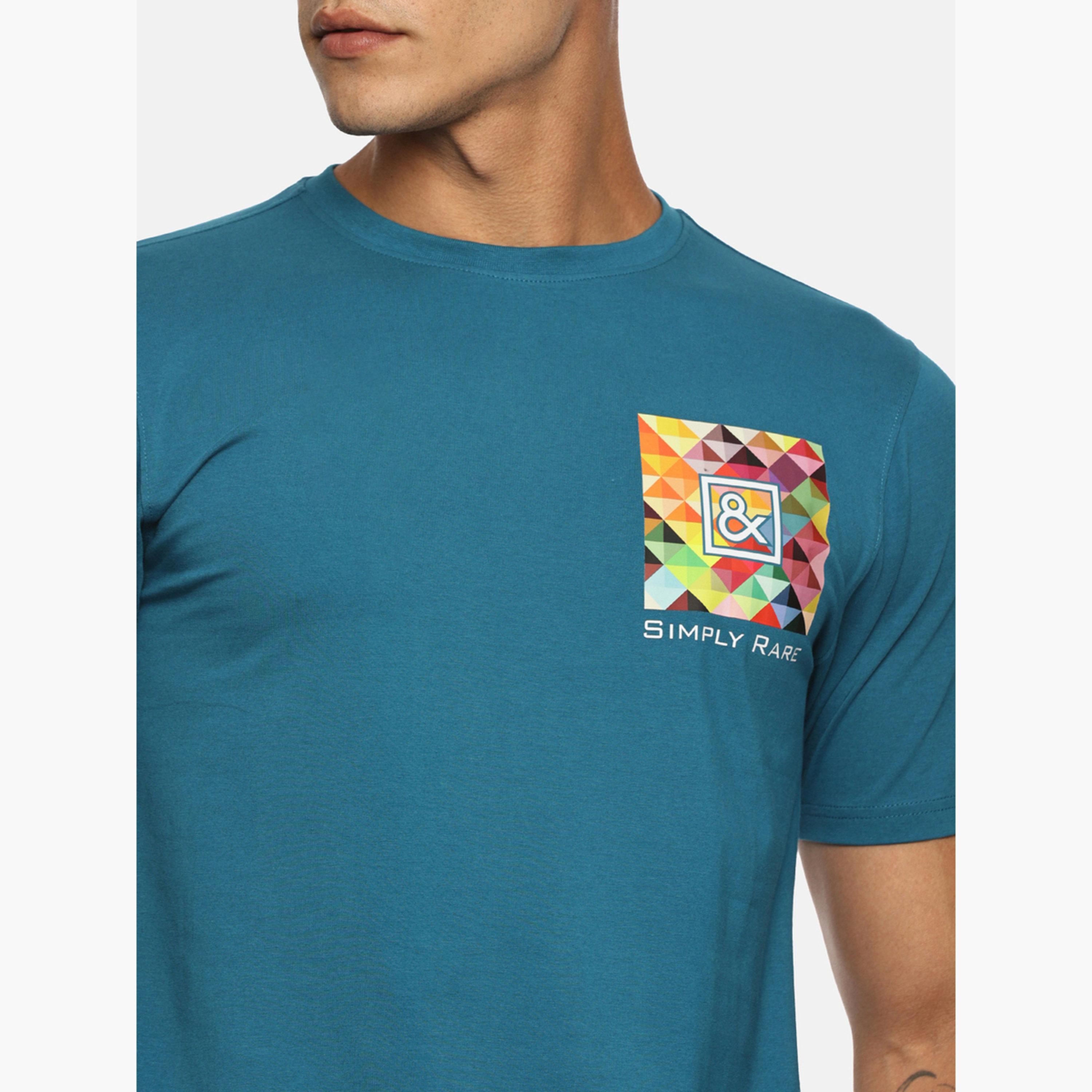 Simple And Rare X Styli Men Printed Crew Neck T-Shirt-men-clothing-tshirtsandpolos-tshirts-image-5