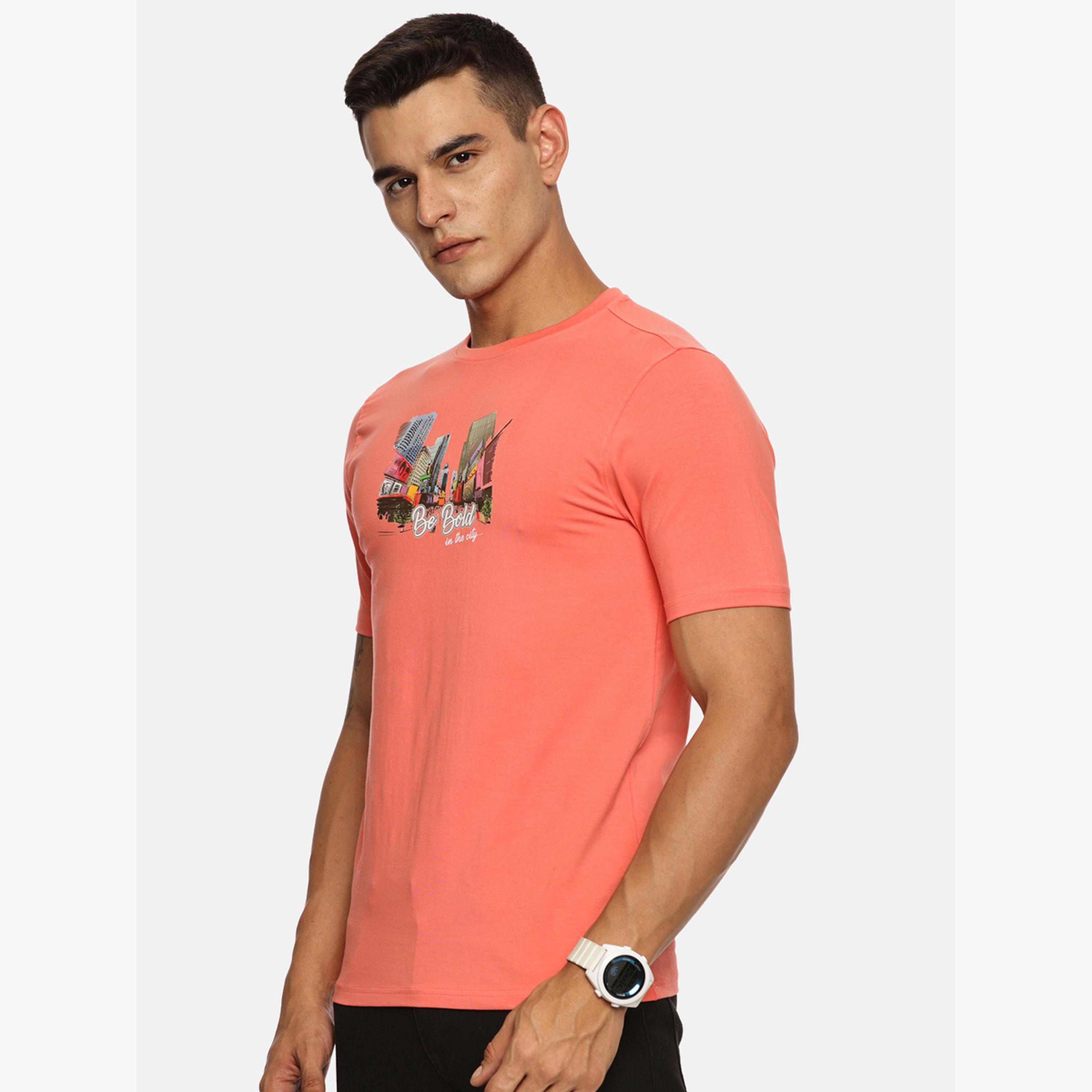 Simple And Rare X Styli Men Graphic Print Short Sleeve T-Shirt-men-clothing-tshirtsandpolos-tshirts-image-2