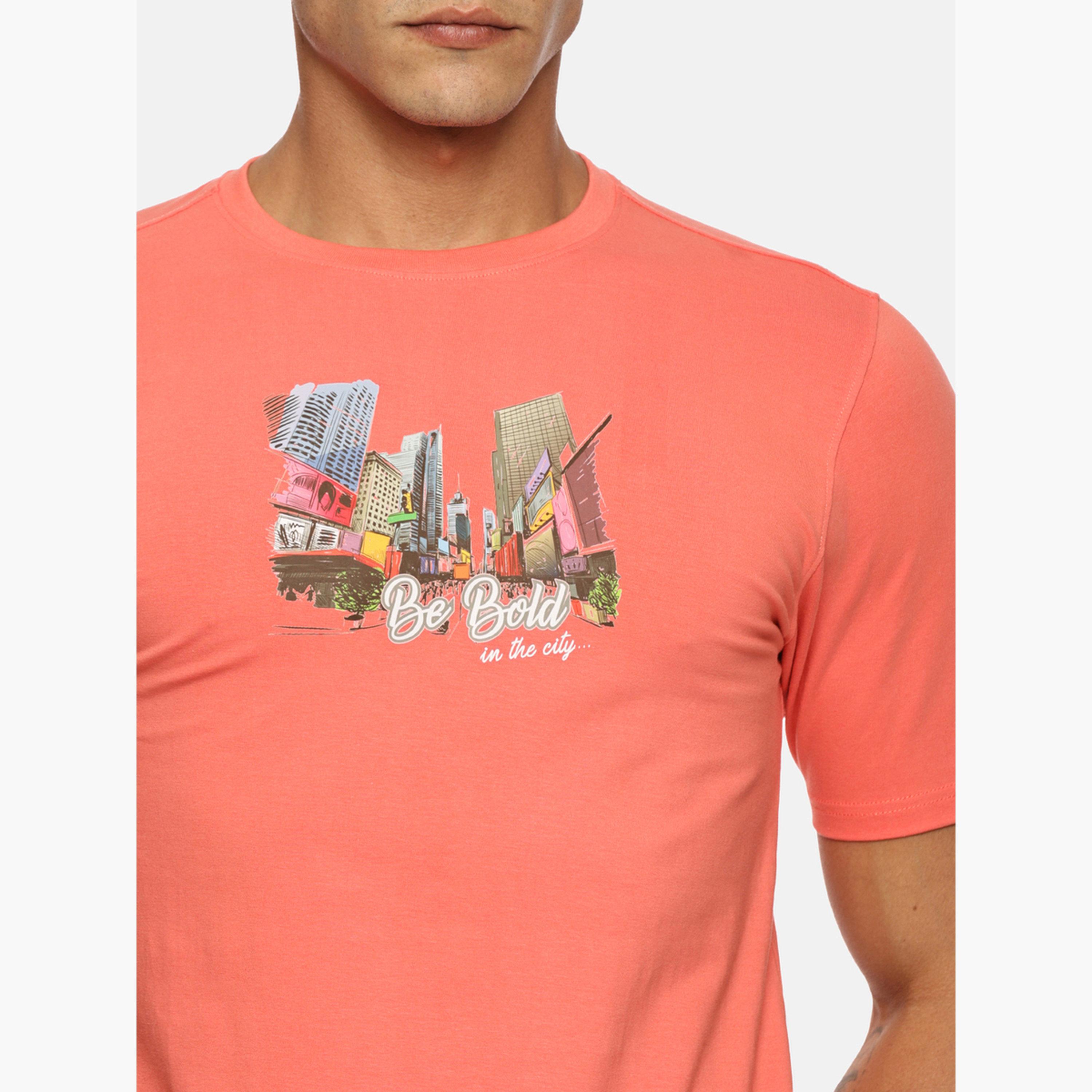 Simple And Rare X Styli Men Graphic Print Short Sleeve T-Shirt-men-clothing-tshirtsandpolos-tshirts-image-5