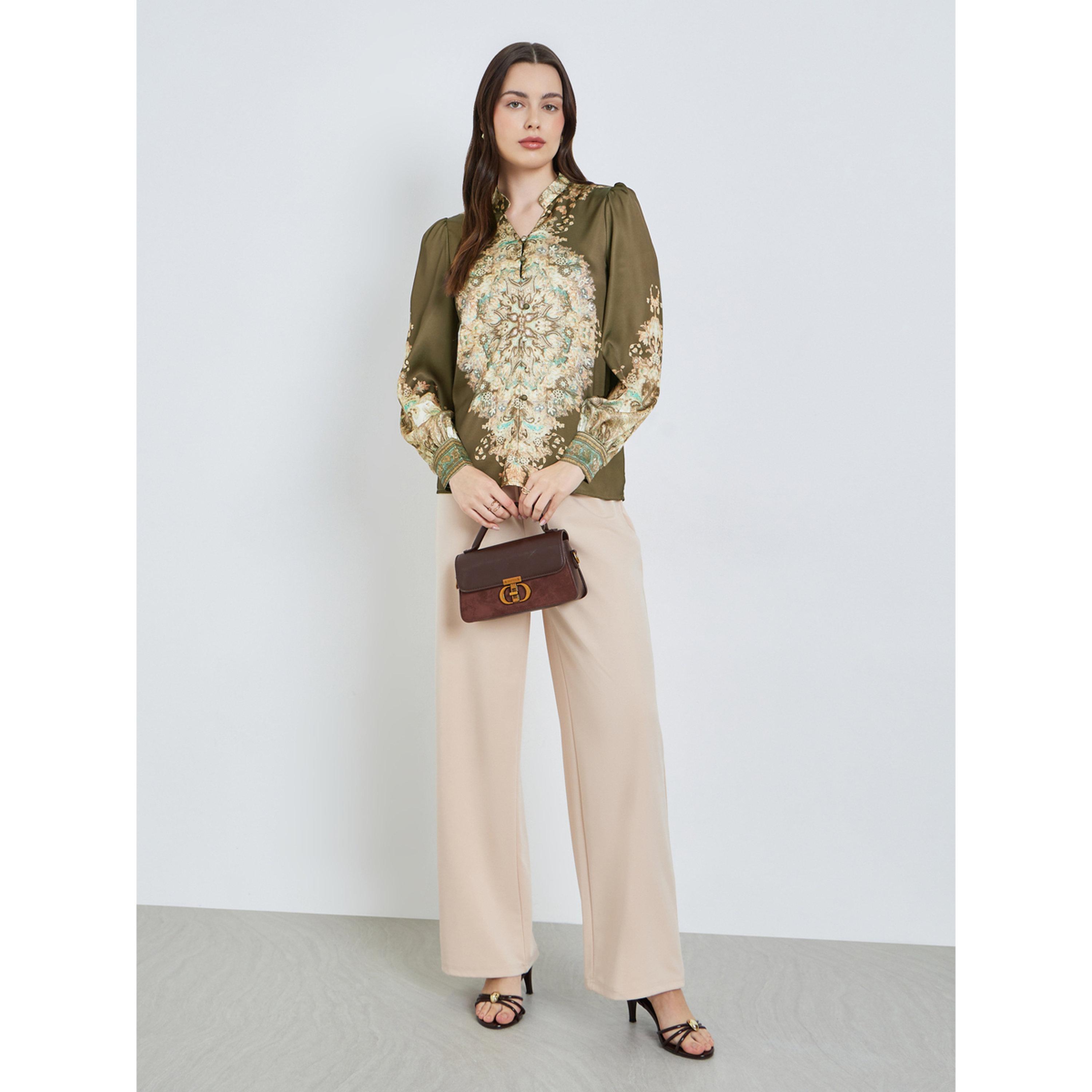 بلوزة بأكمام بالون مطبوعة-women-clothing-shirtsandblouses-blouses-image-2