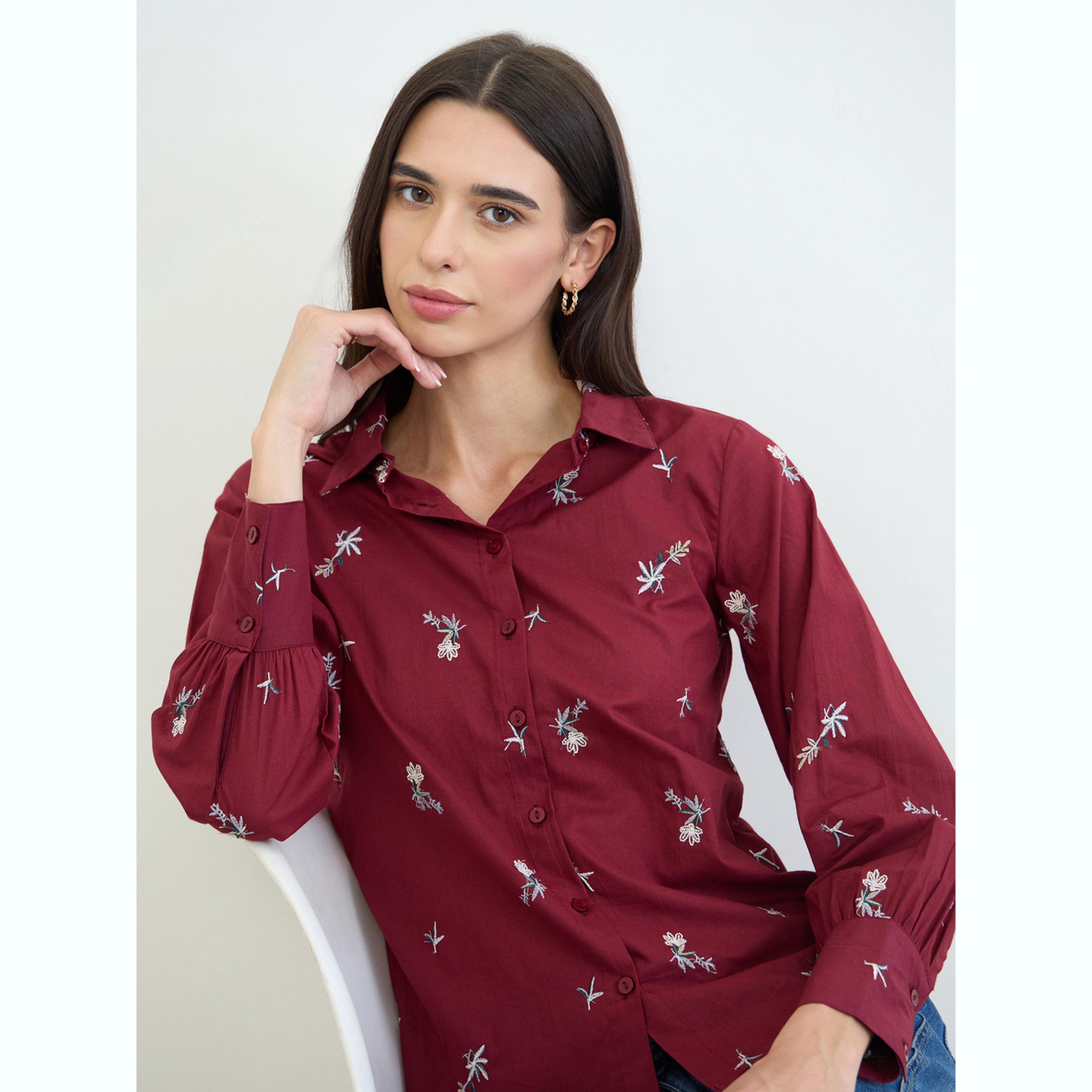بلوزة بأكمام طويلة ومطرزة-women-clothing-shirtsandblouses-shirts-image-3