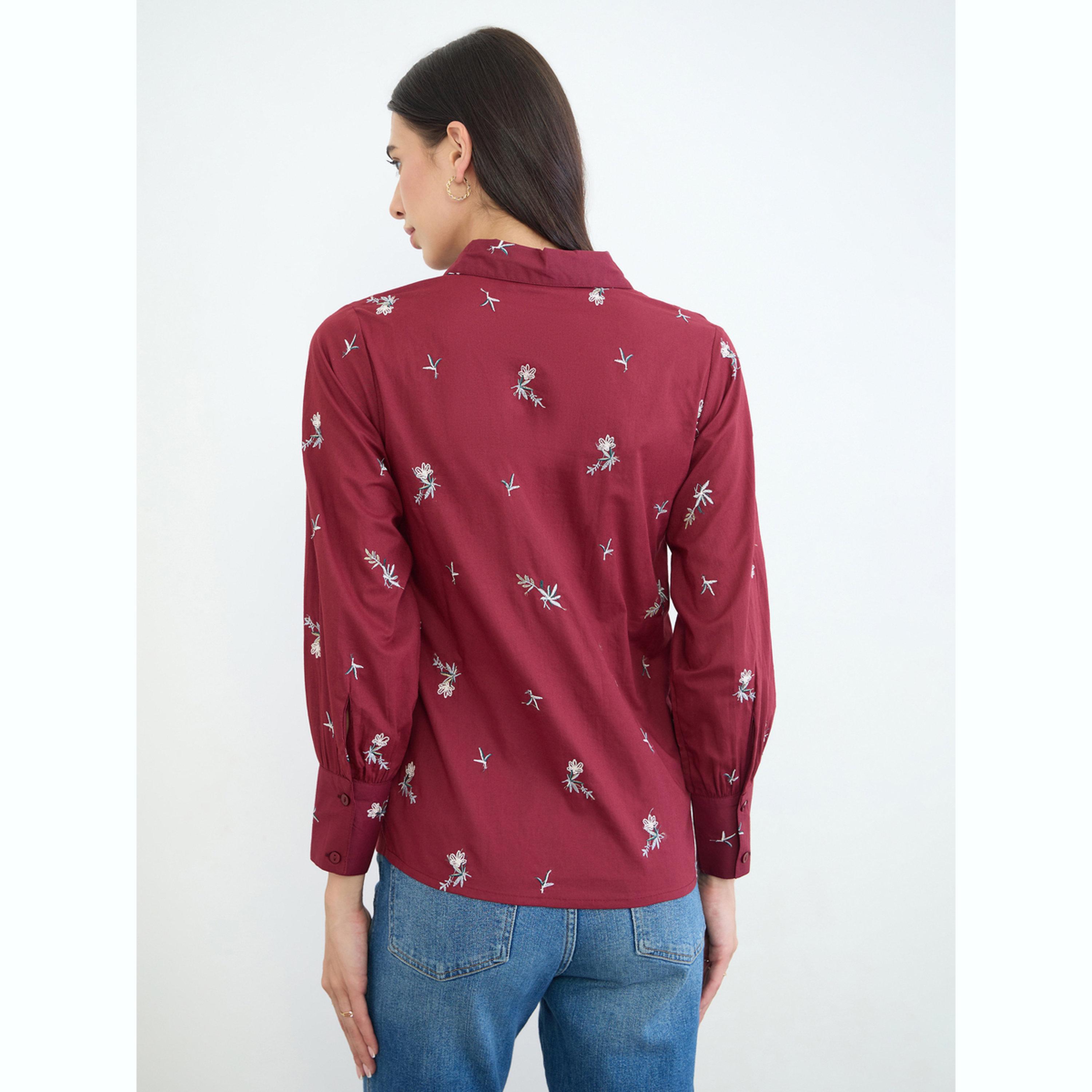 بلوزة بأكمام طويلة ومطرزة-women-clothing-shirtsandblouses-shirts-image-4