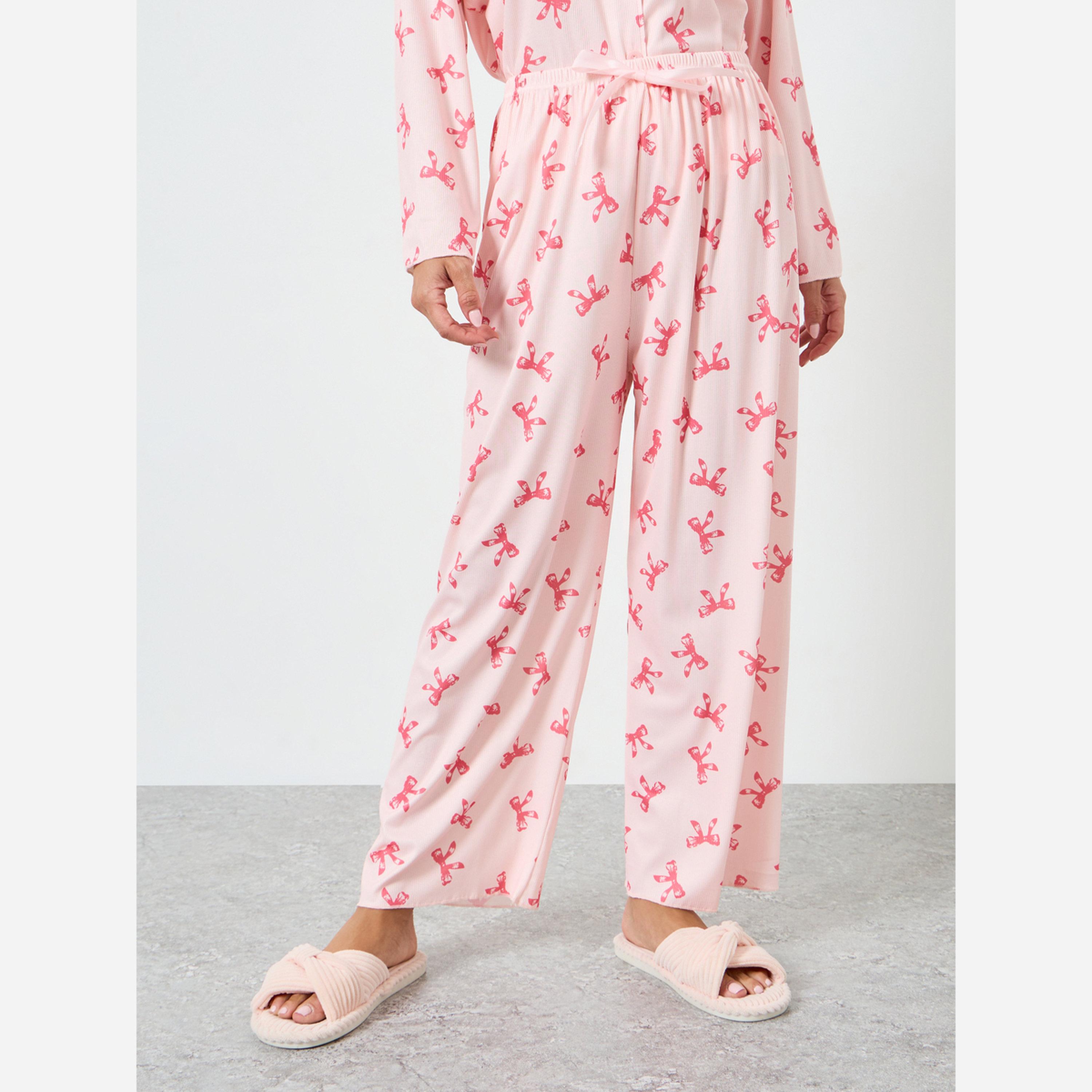 Styli Allover Printed Tops&Pants Pajama Long Sets-women-clothing-nightwear-pyjamas-longsets-image-4