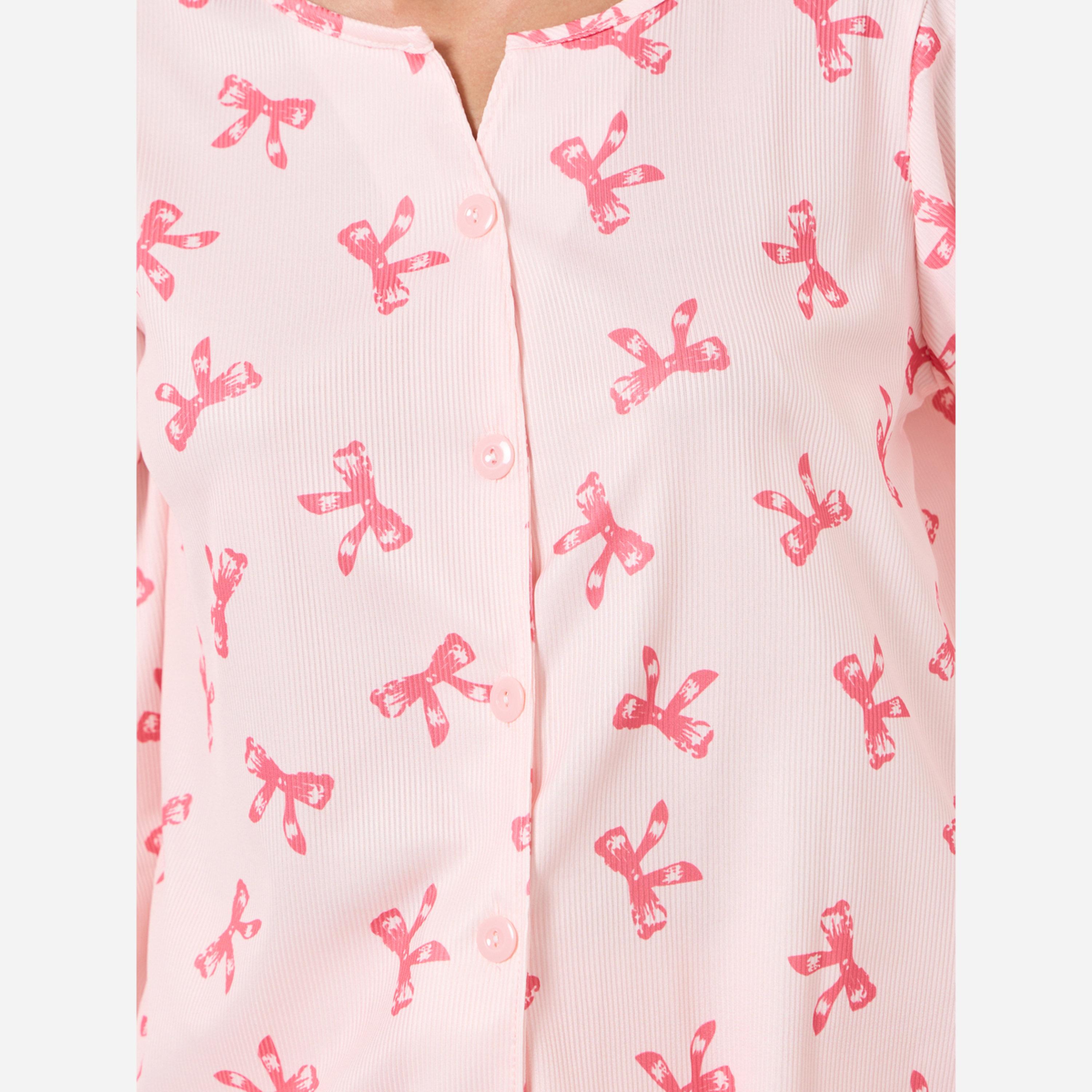 ستايلي - بيجاما بطبعة-women-clothing-nightwear-pyjamas-longsets-image-5