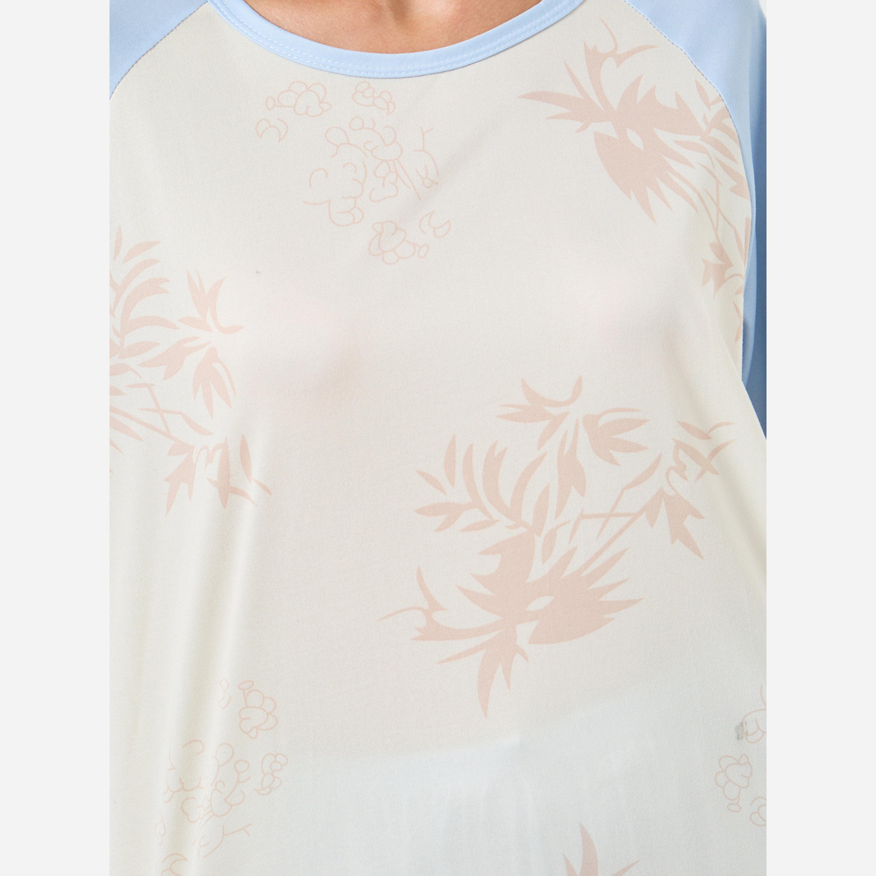 Styli Printed Tee&Shorts Pajama Short Sets-women-clothing-nightwear-pyjamas-shortsets-image-5