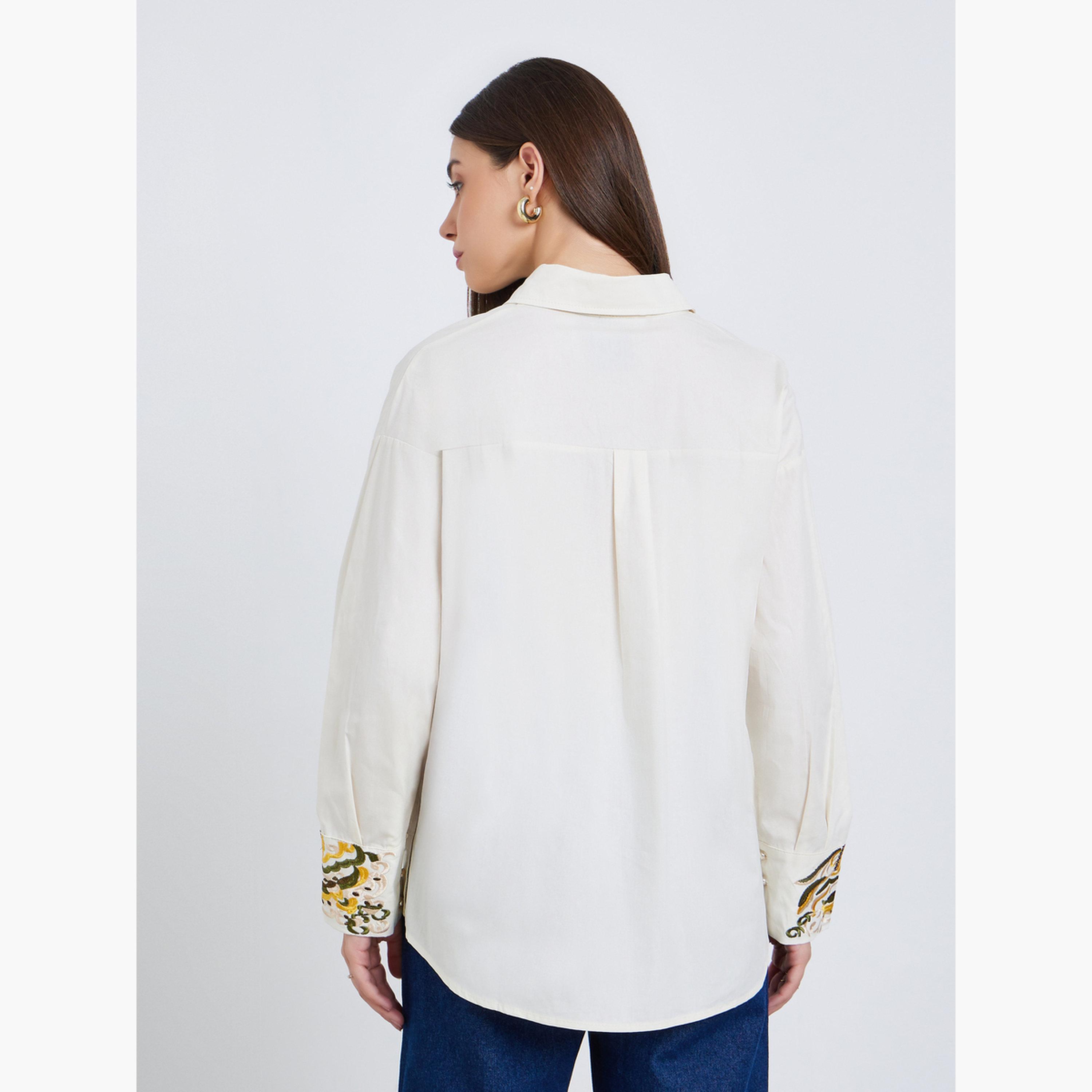 بلوزة واسعة بتفاصيل مُطرّزة-women-clothing-shirtsandblouses-shirts-image-4
