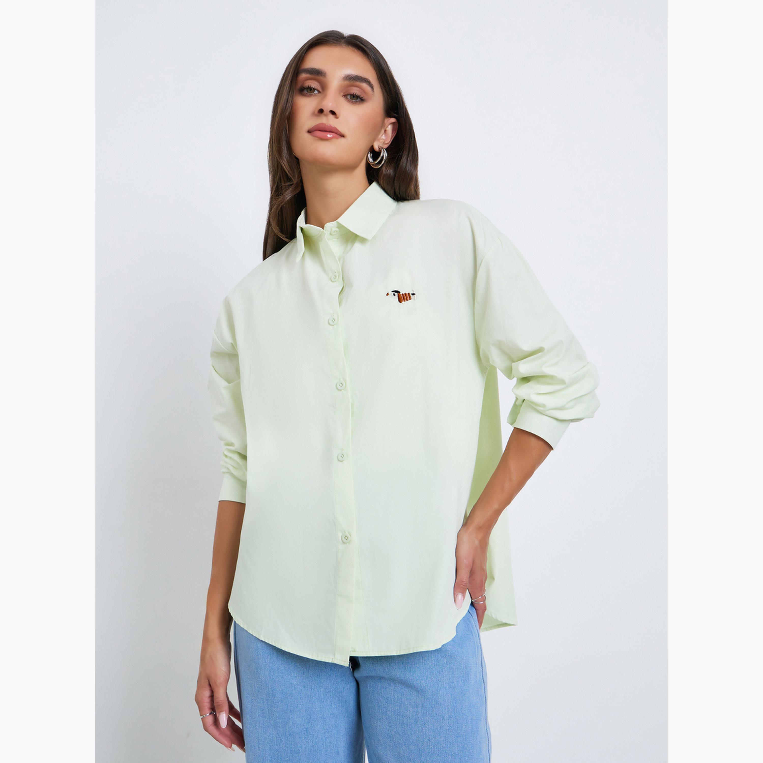 Styli Women Oversized Casual Shirt-women-clothing-shirtsandblouses-shirts-image-1