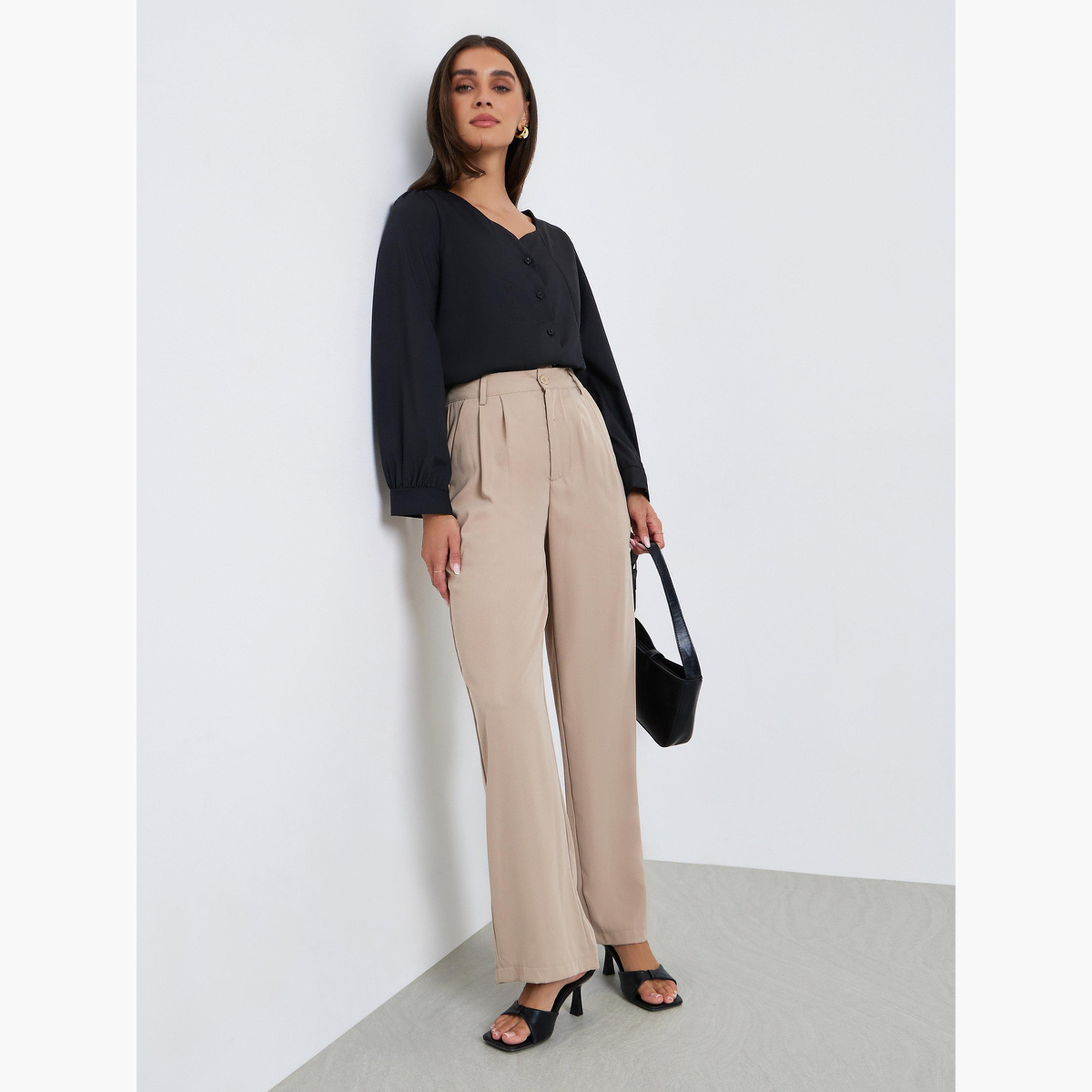 بلوزة سوداء بأكمام طويلة-women-clothing-shirtsandblouses-blouses-image-2