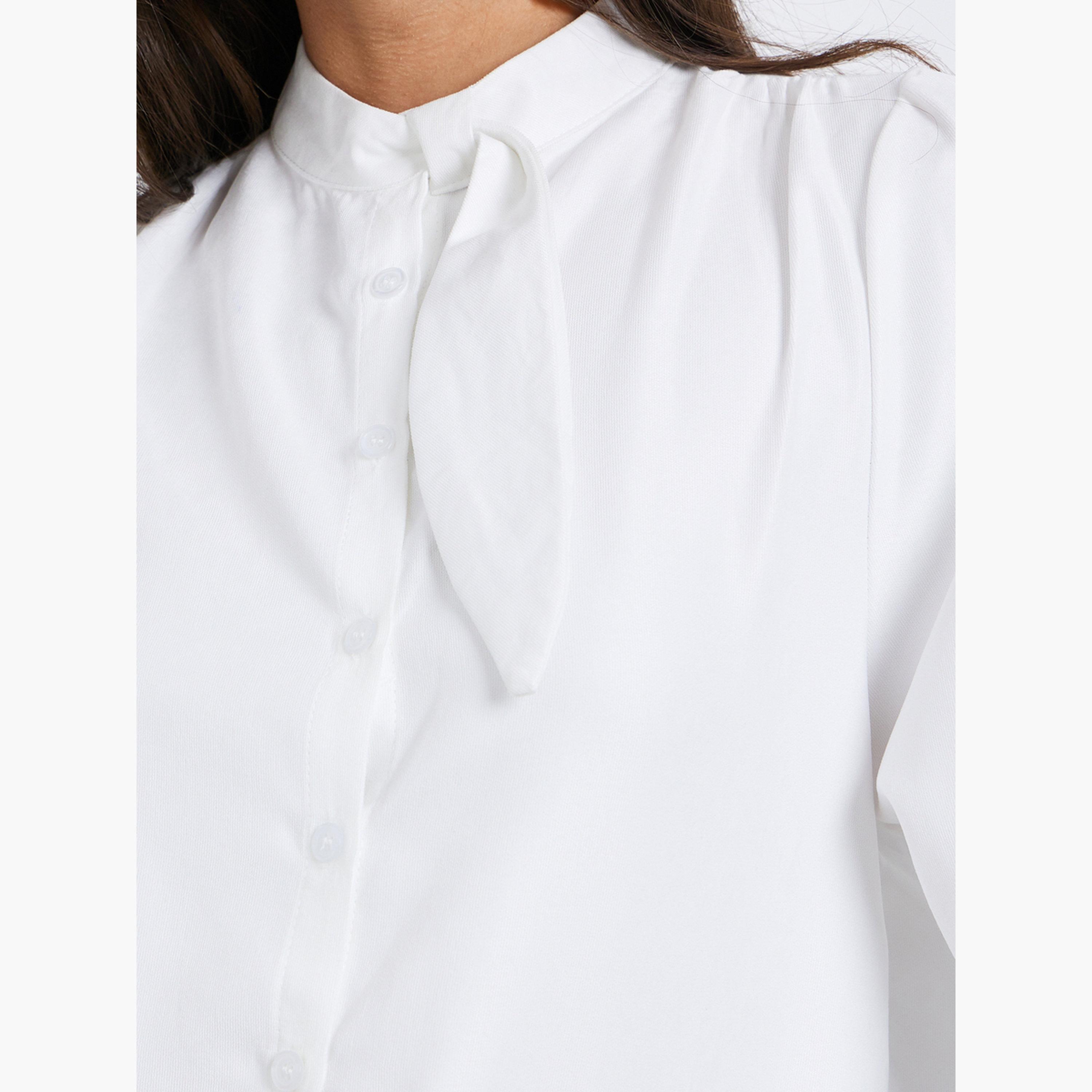 بلوزة بأكمام طويلة وأزرار-women-clothing-shirtsandblouses-blouses-image-4