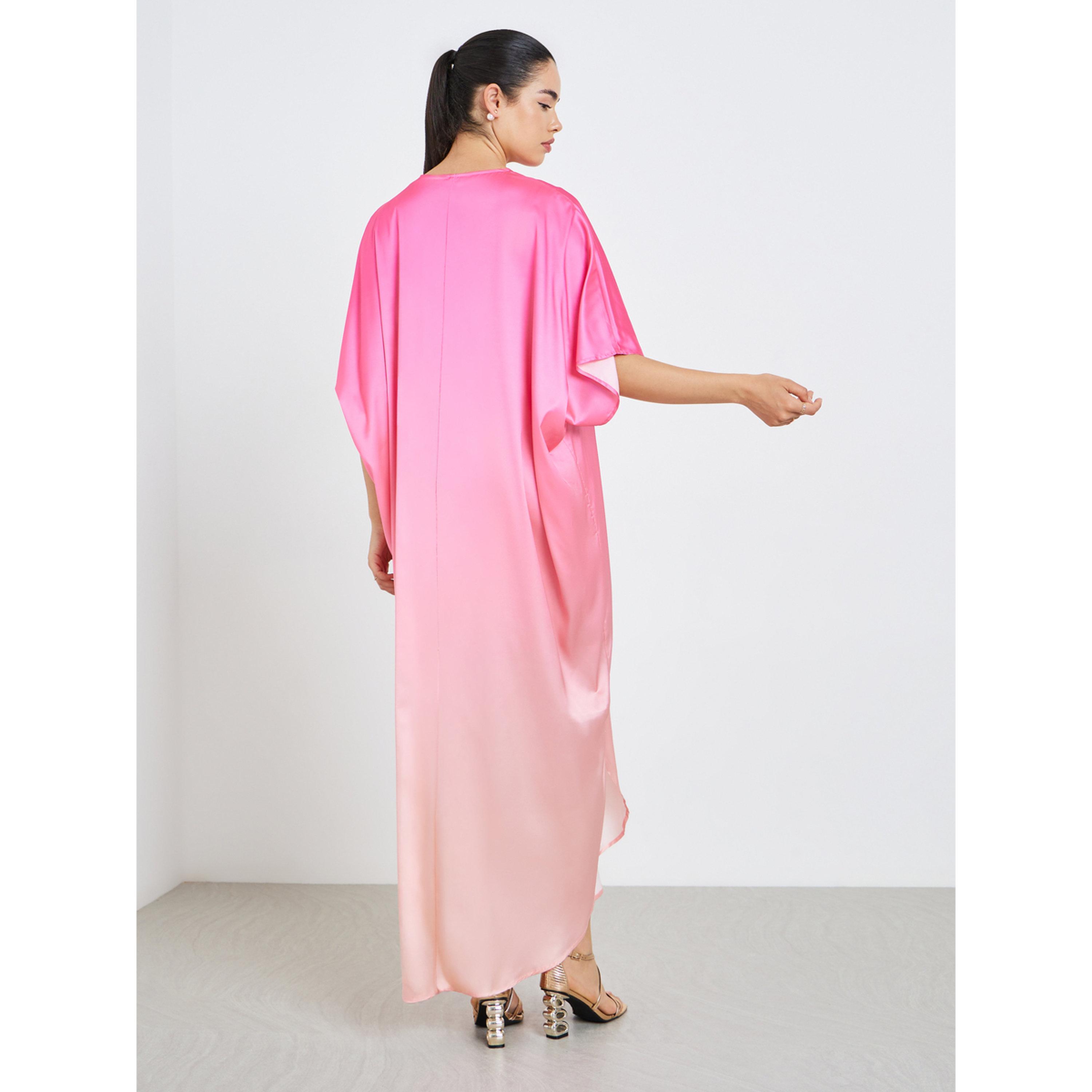 قفطان نسائي بطبعة متدرجة-women-arabicclothing-kaftan-image-5