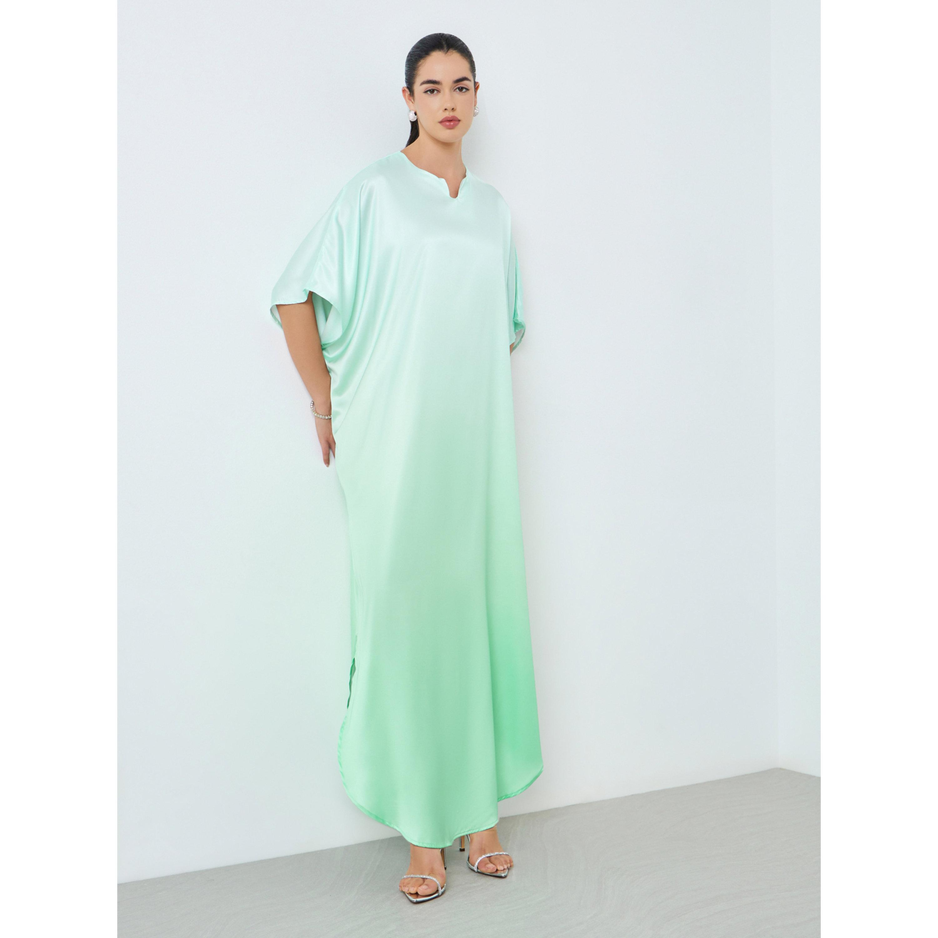 قفطان نسائي بطبعة متدرجة-women-arabicclothing-kaftan-image-3