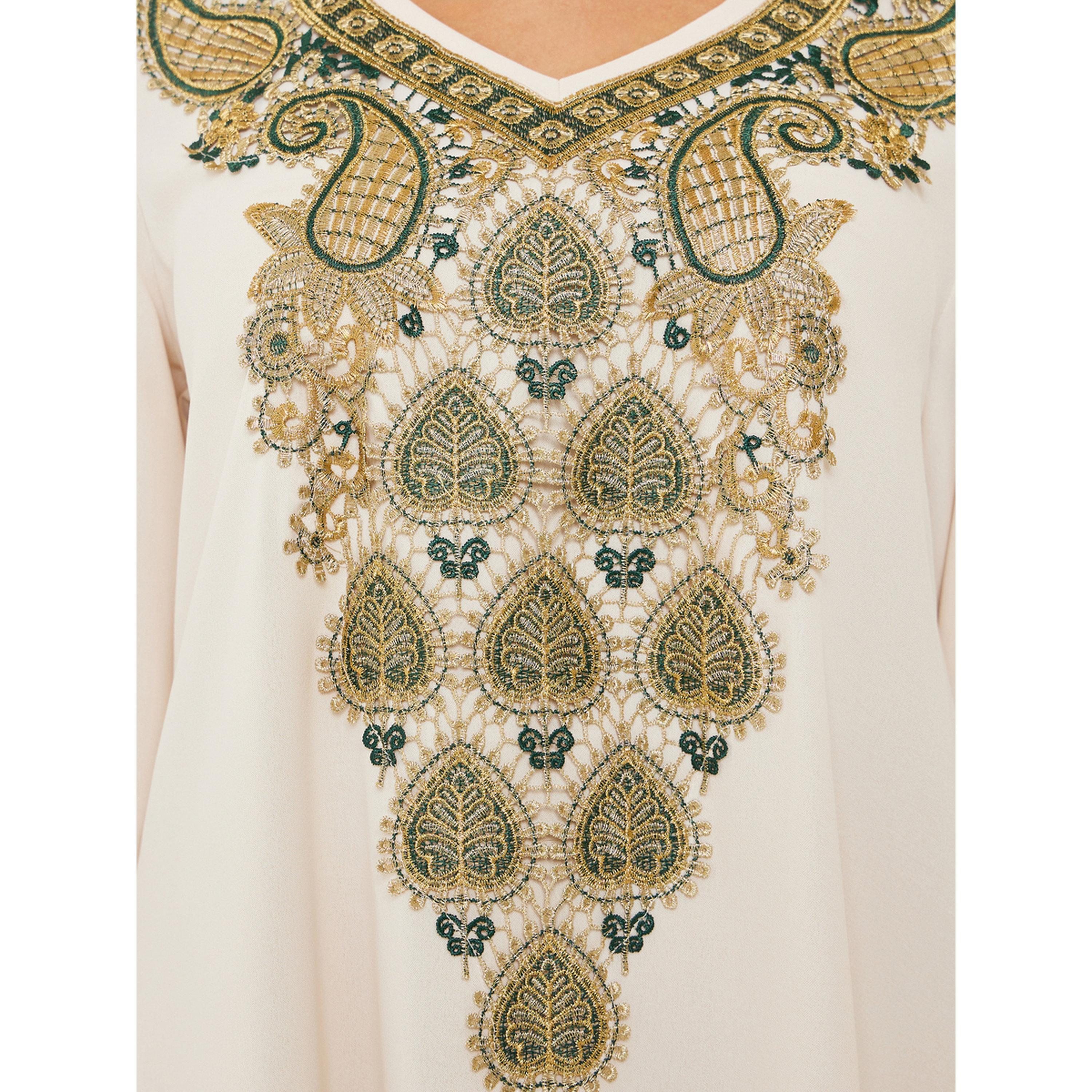 جلابية بتطريز ذهبي-women-arabicclothing-jalabiyas-image-4