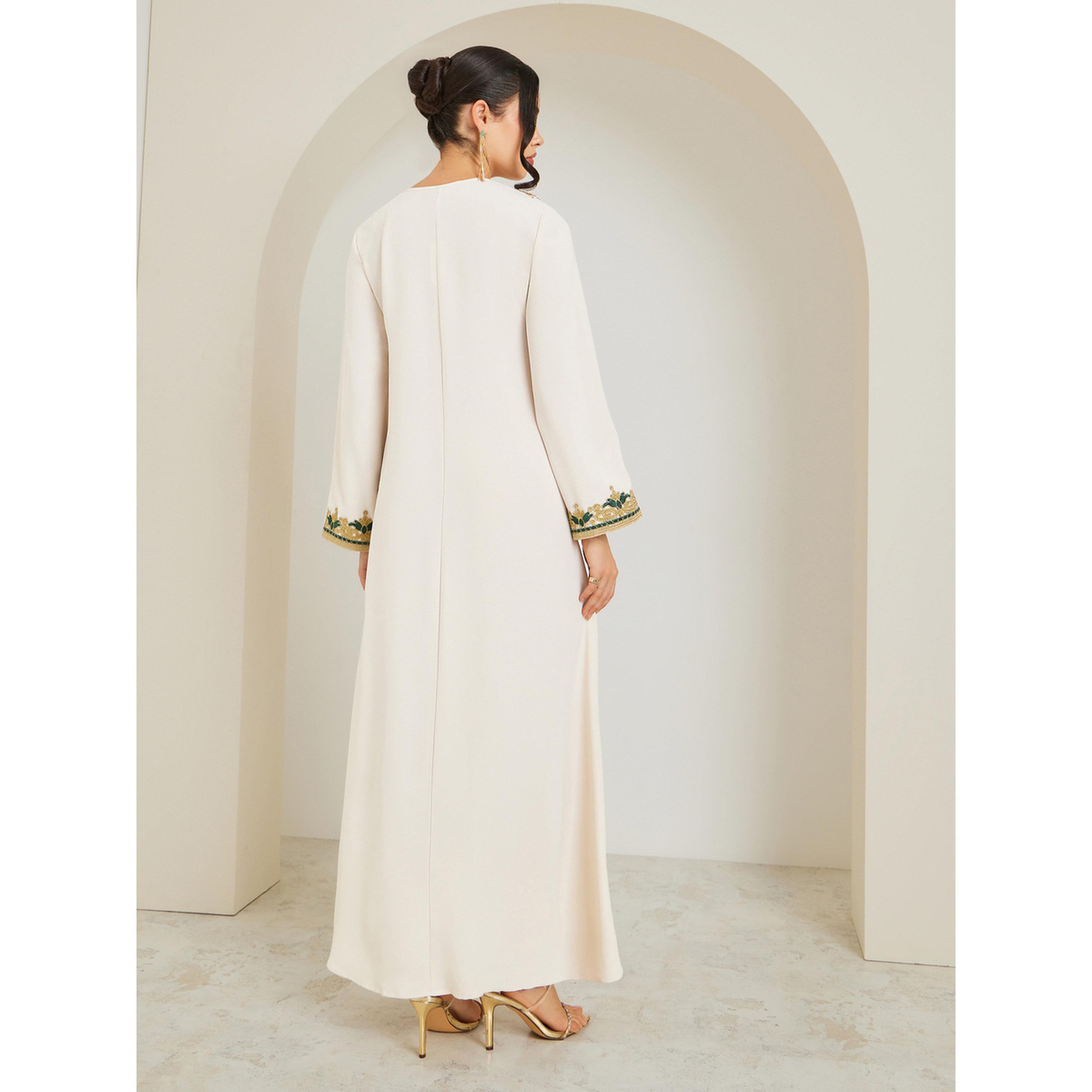 جلابية بتطريز ذهبي-women-arabicclothing-jalabiyas-image-5