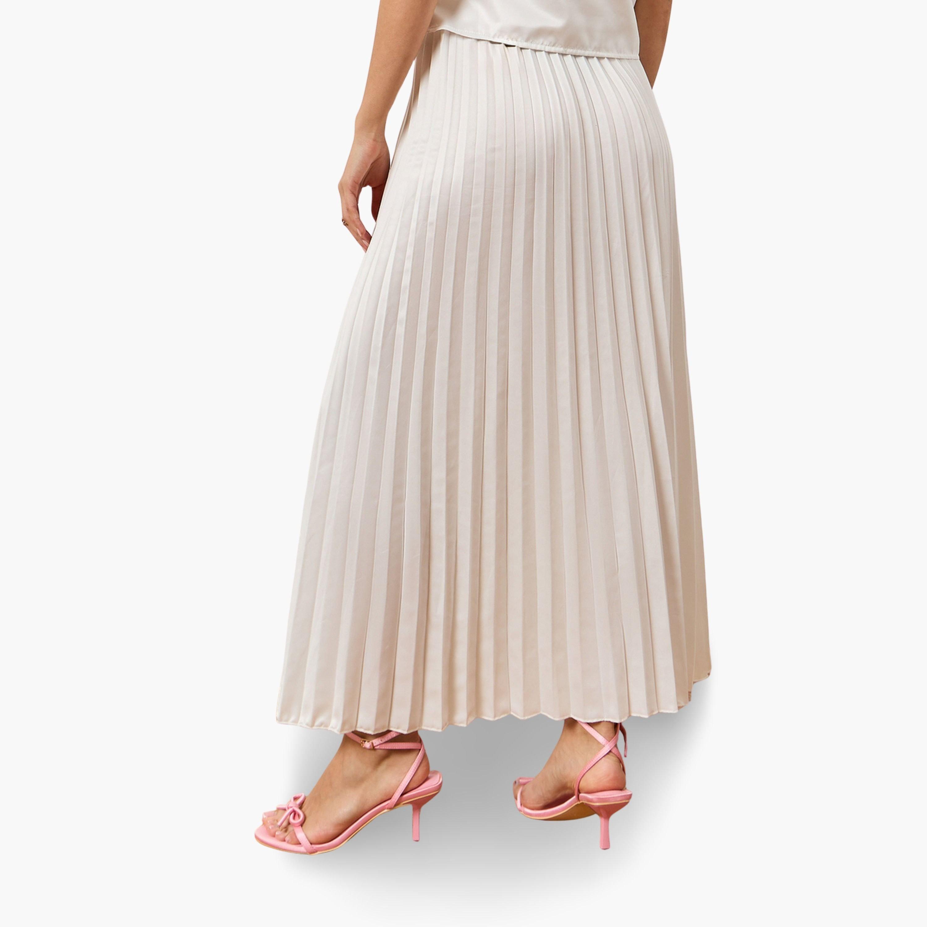تنورة ميدي بكسرات وطبعة زهور-women-clothing-bottoms-skirts-image-4