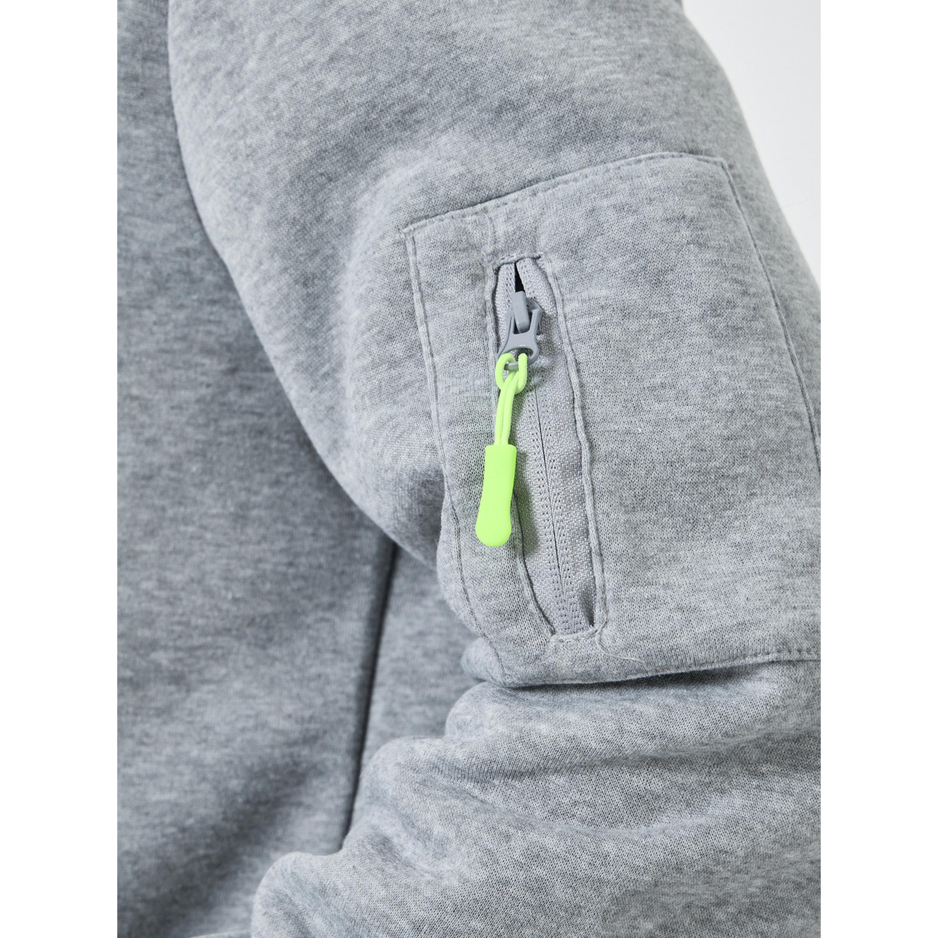 Take Two Men Solid Half-Zip Kangaroo Pocket Detail Hoodie-men-winterwear-hoodiesandsweatshirts-image-5