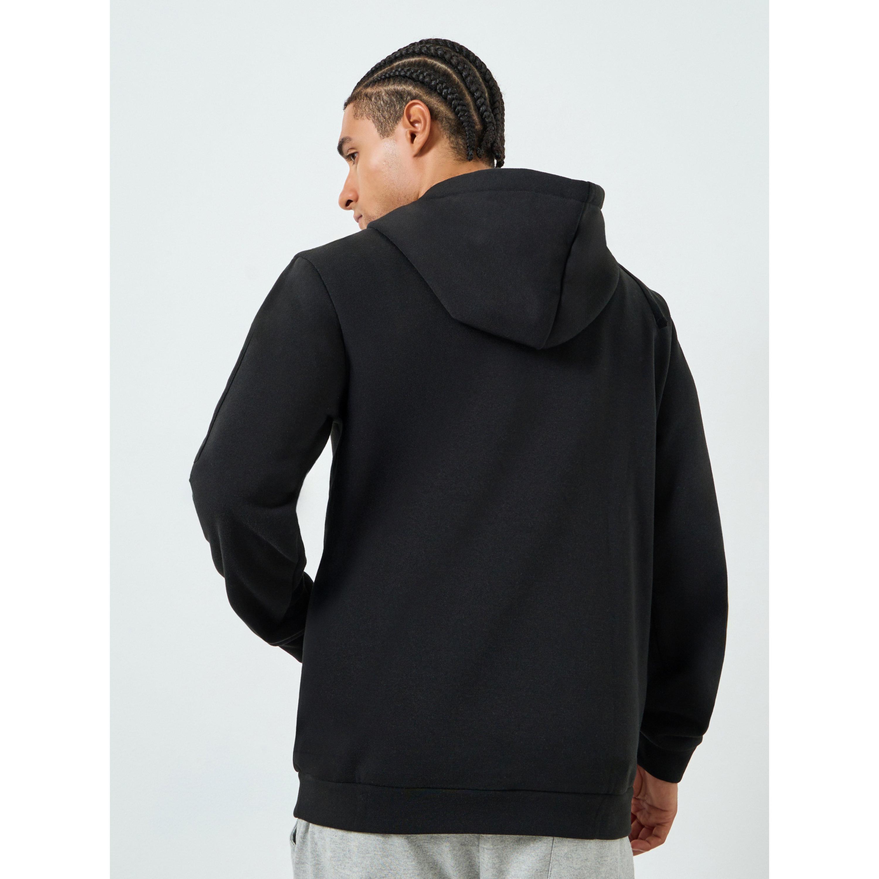 هودي رجالي سادة بنصف سحاب وجيب كنغر-men-winterwear-hoodiesandsweatshirts-image-6
