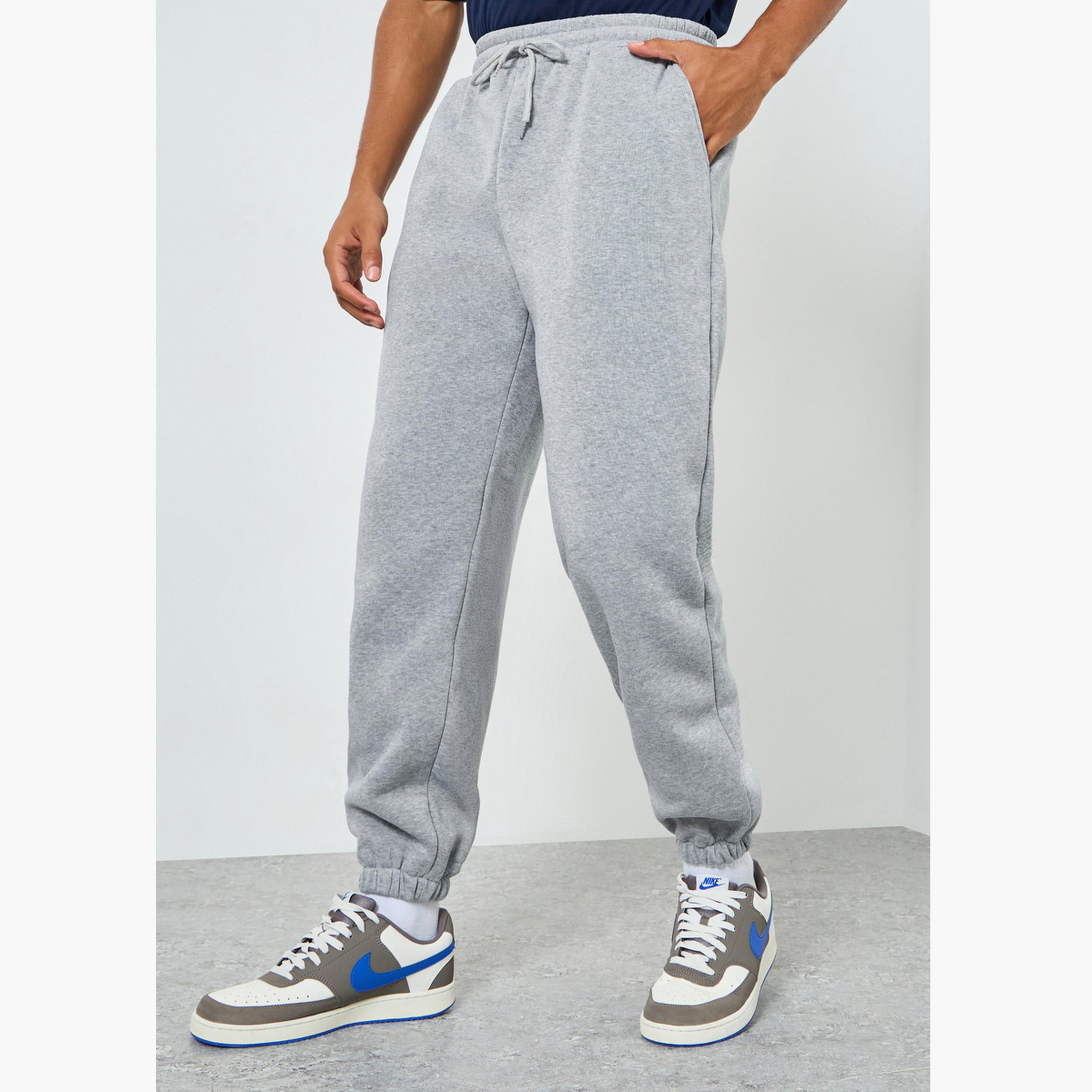 Take Two Men Solid Drawstring Waist Pocket Detail Pants-men-clothing-bottoms-trousersandchinos-trousers-image-1