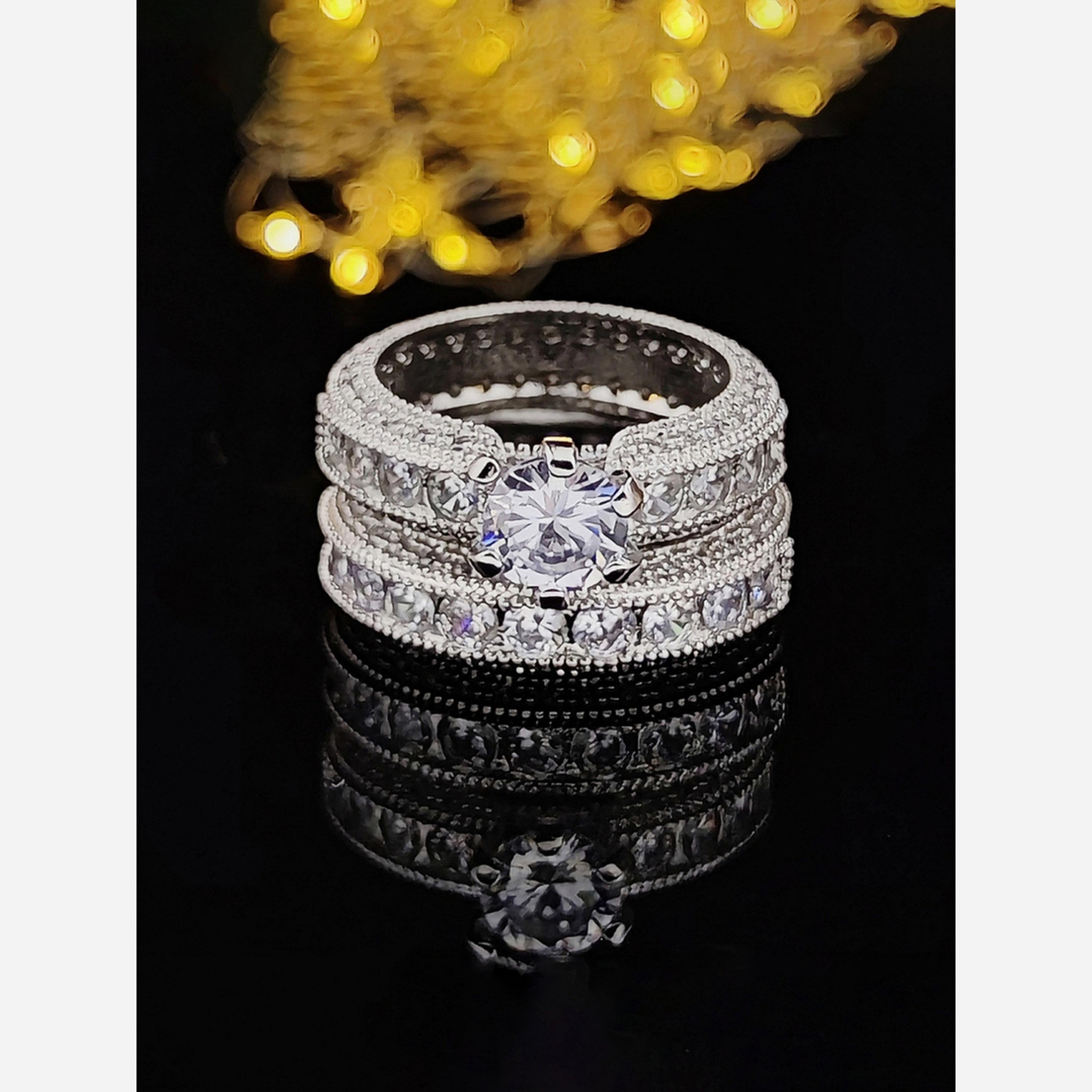Take Two Pack of 2 - Embellished Rings-women-watchesandjewellery-jewellery-rings-image-5
