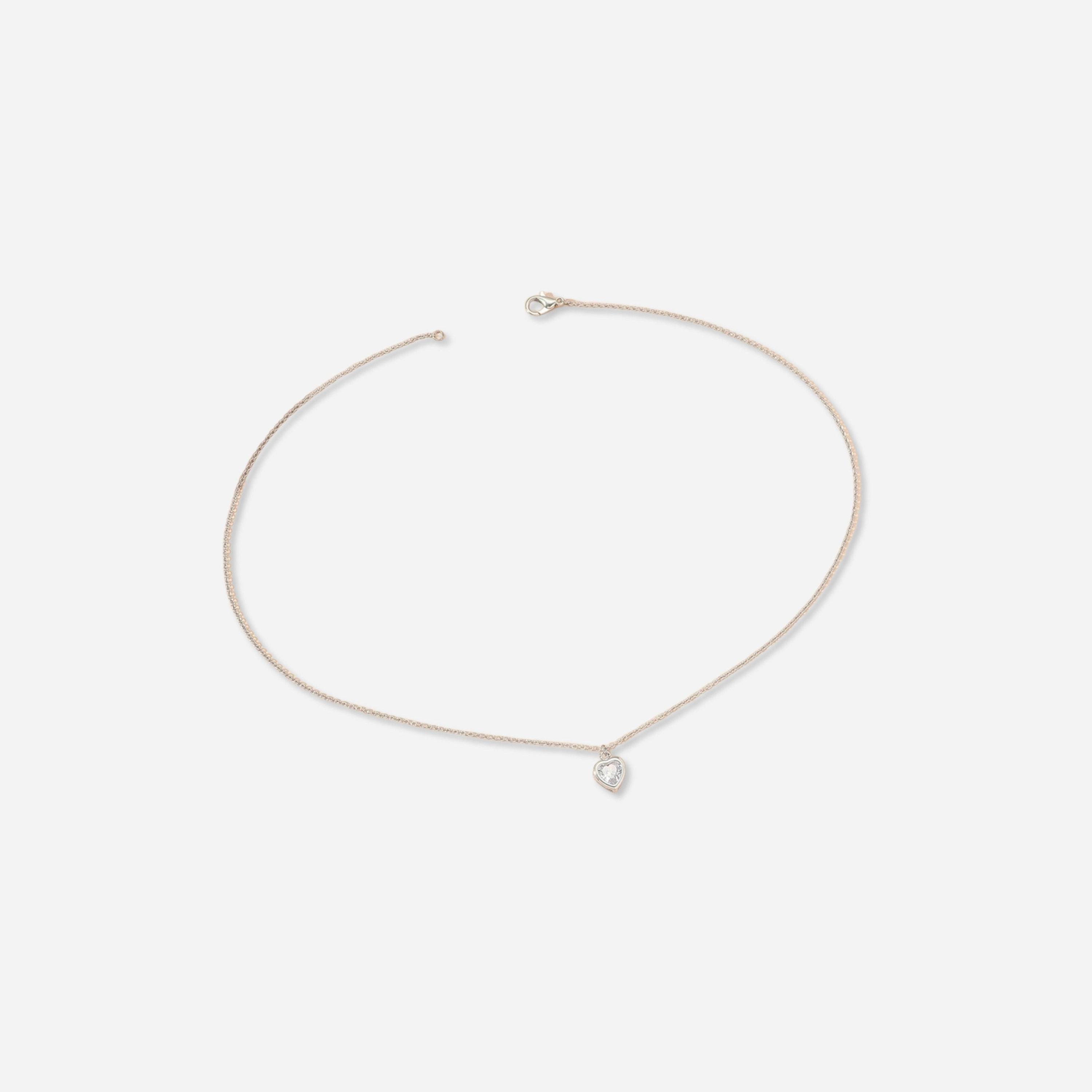 Take Two Silver Heart Pendant Necklace-women-watchesandjewellery-jewellery-necklacesandpendants-image-1