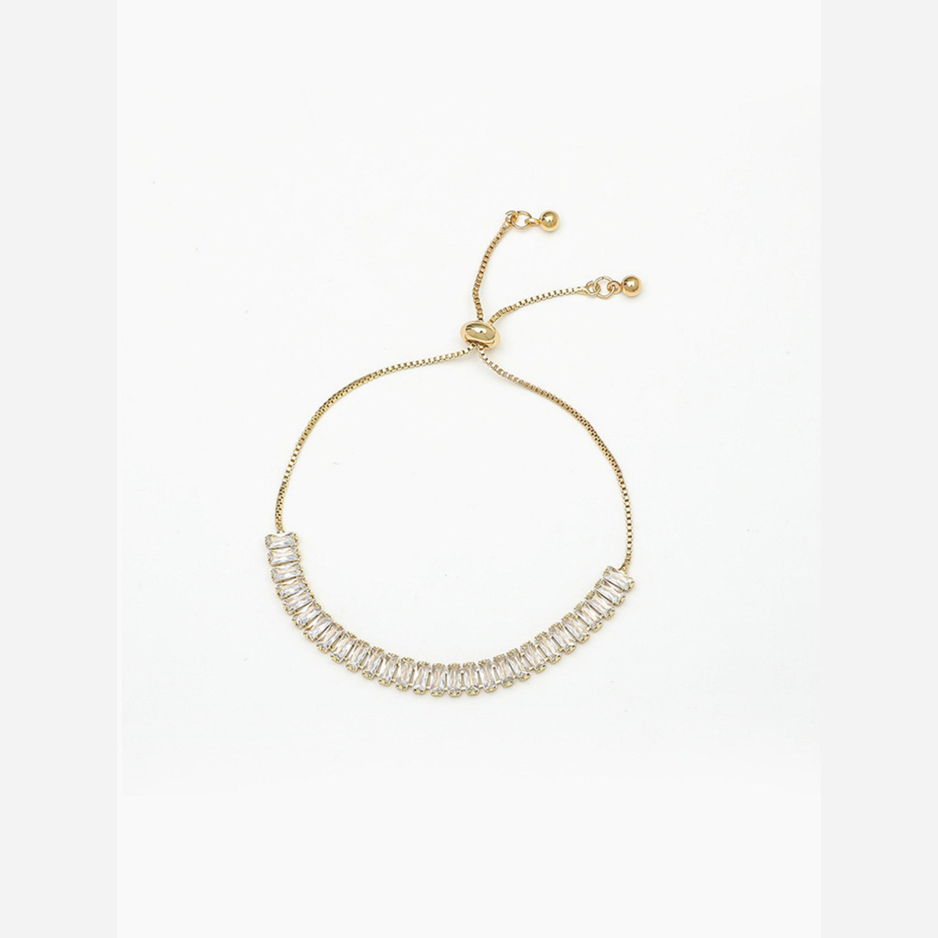 Take Two Gold-Tone Cubic Zirconia Bracelet-women-watchesandjewellery-jewellery-banglesandbracelets-image-3