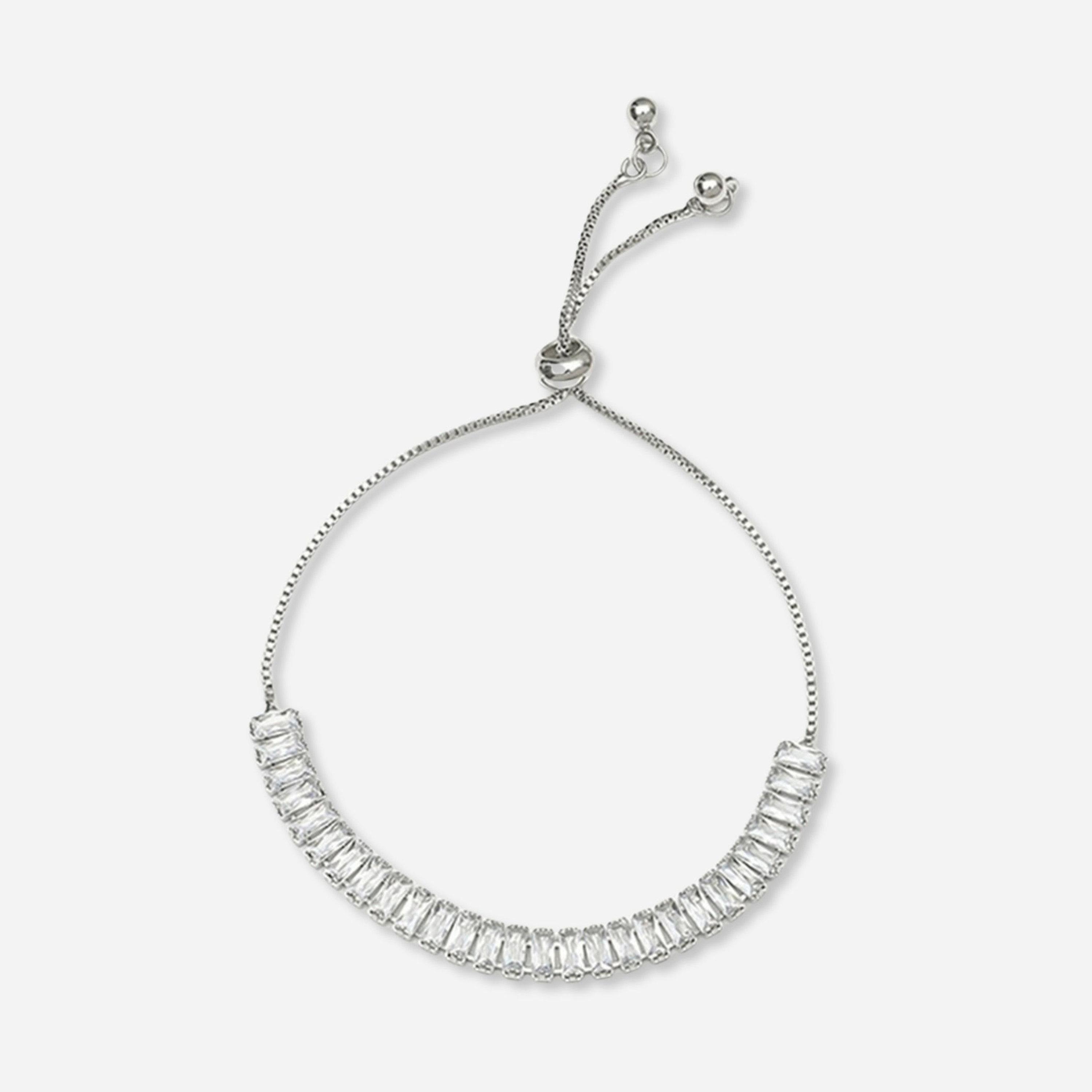 Take Two  Silver Crystal Bracelet-women-watchesandjewellery-jewellery-banglesandbracelets-image-1