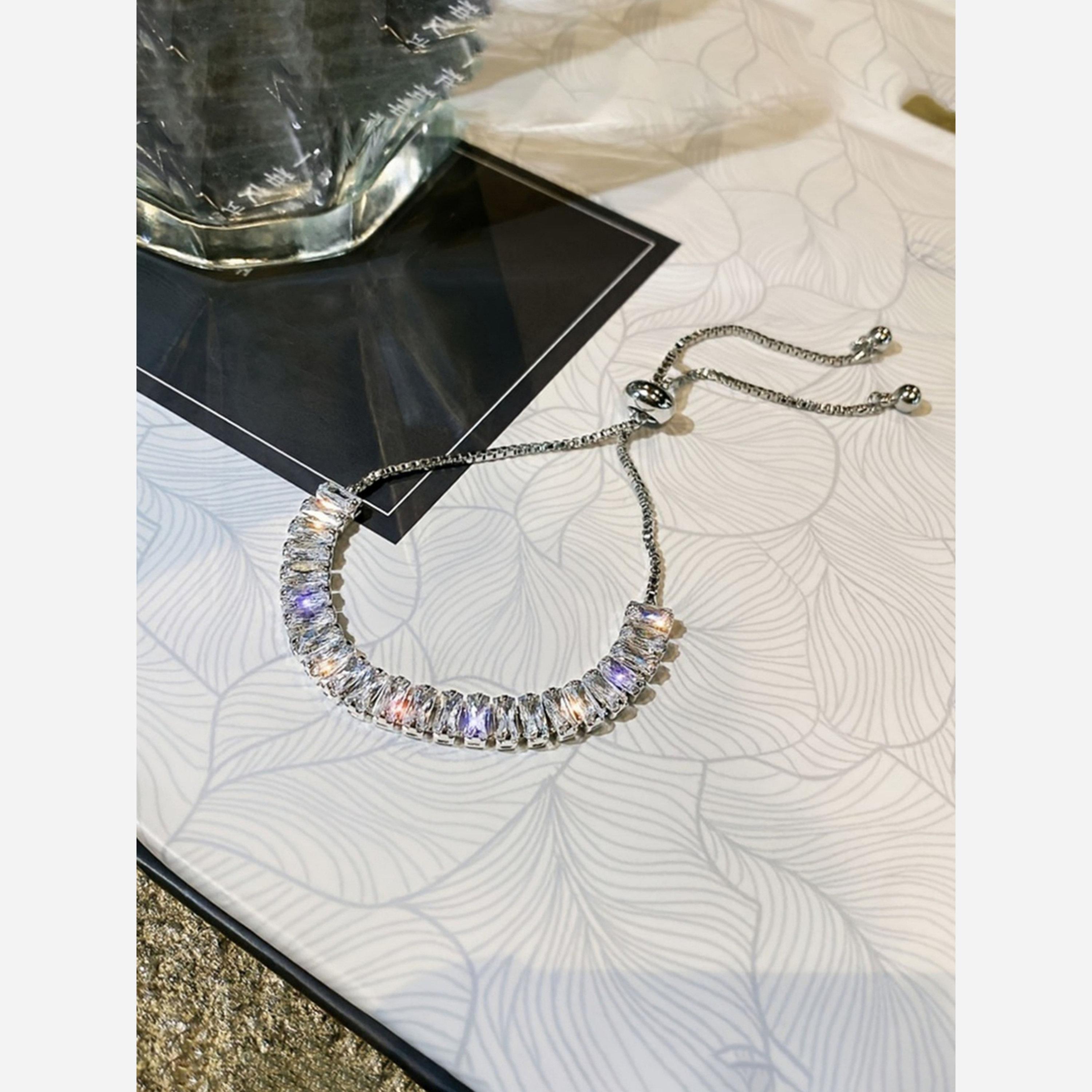 Take Two  Silver Crystal Bracelet-women-watchesandjewellery-jewellery-banglesandbracelets-image-3