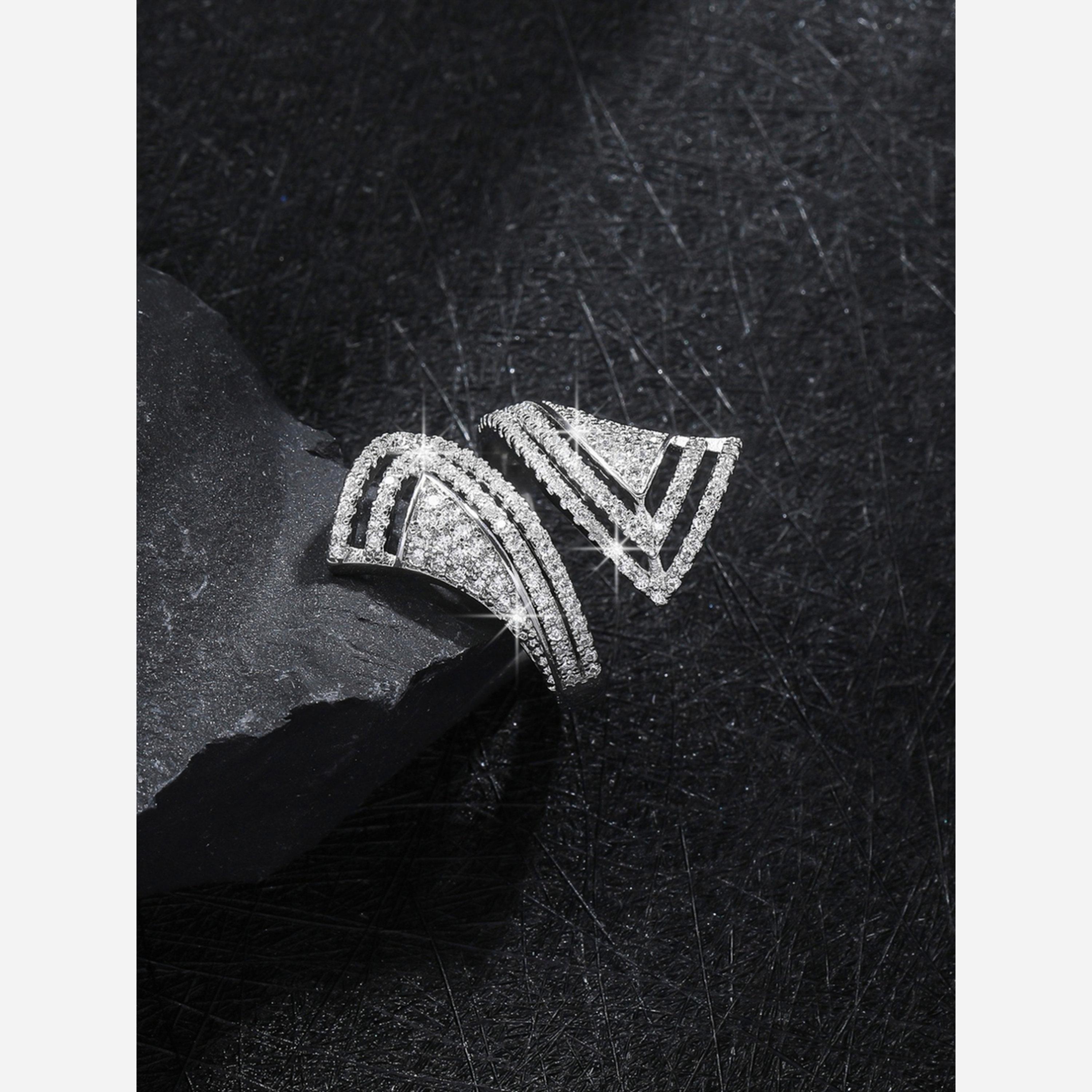 Take Two Silver Geometric Open Ring-women-watchesandjewellery-jewellery-rings-image-4