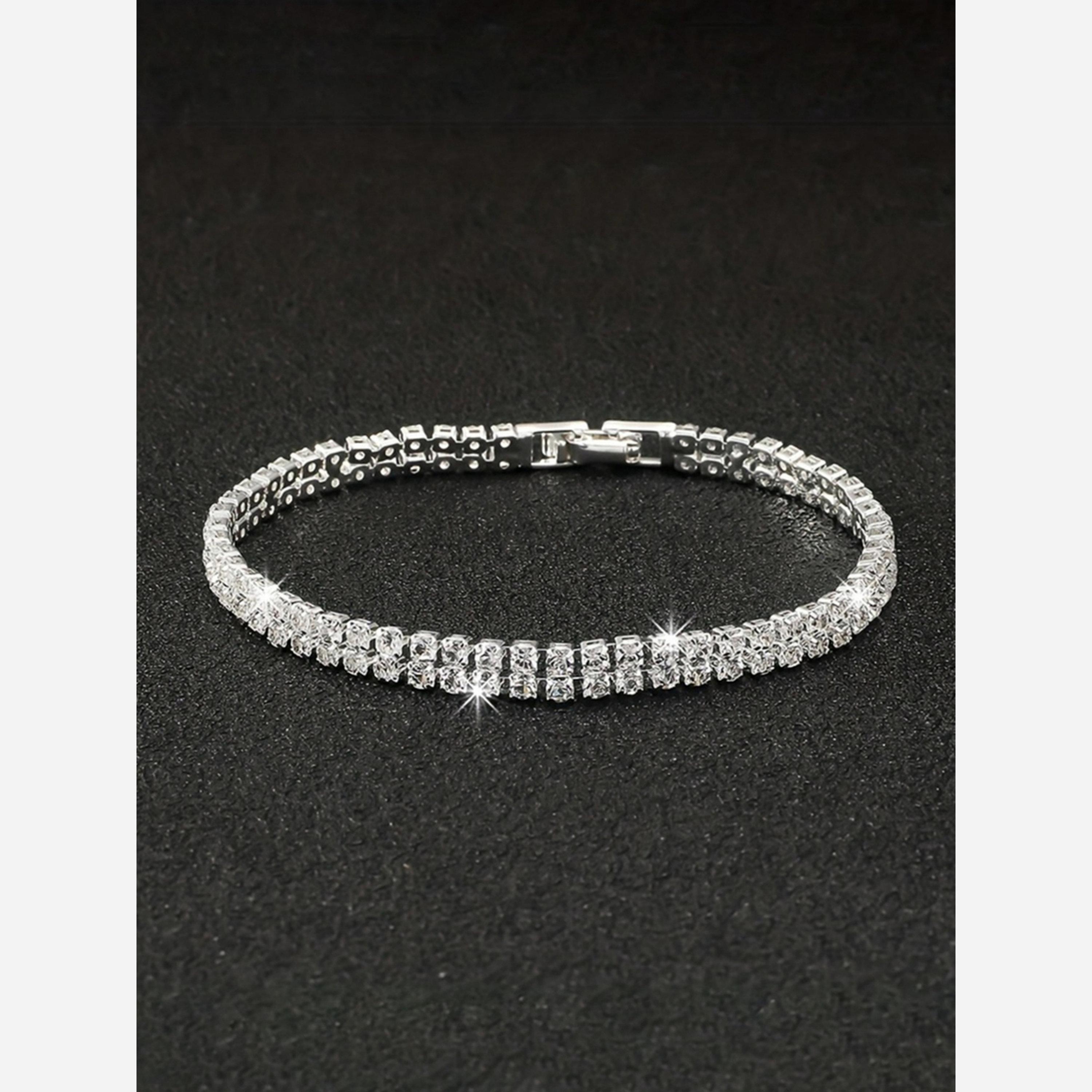 Take Two Pack of 4 - Sparkling Silver Bracelet-women-watchesandjewellery-jewellery-banglesandbracelets-image-5