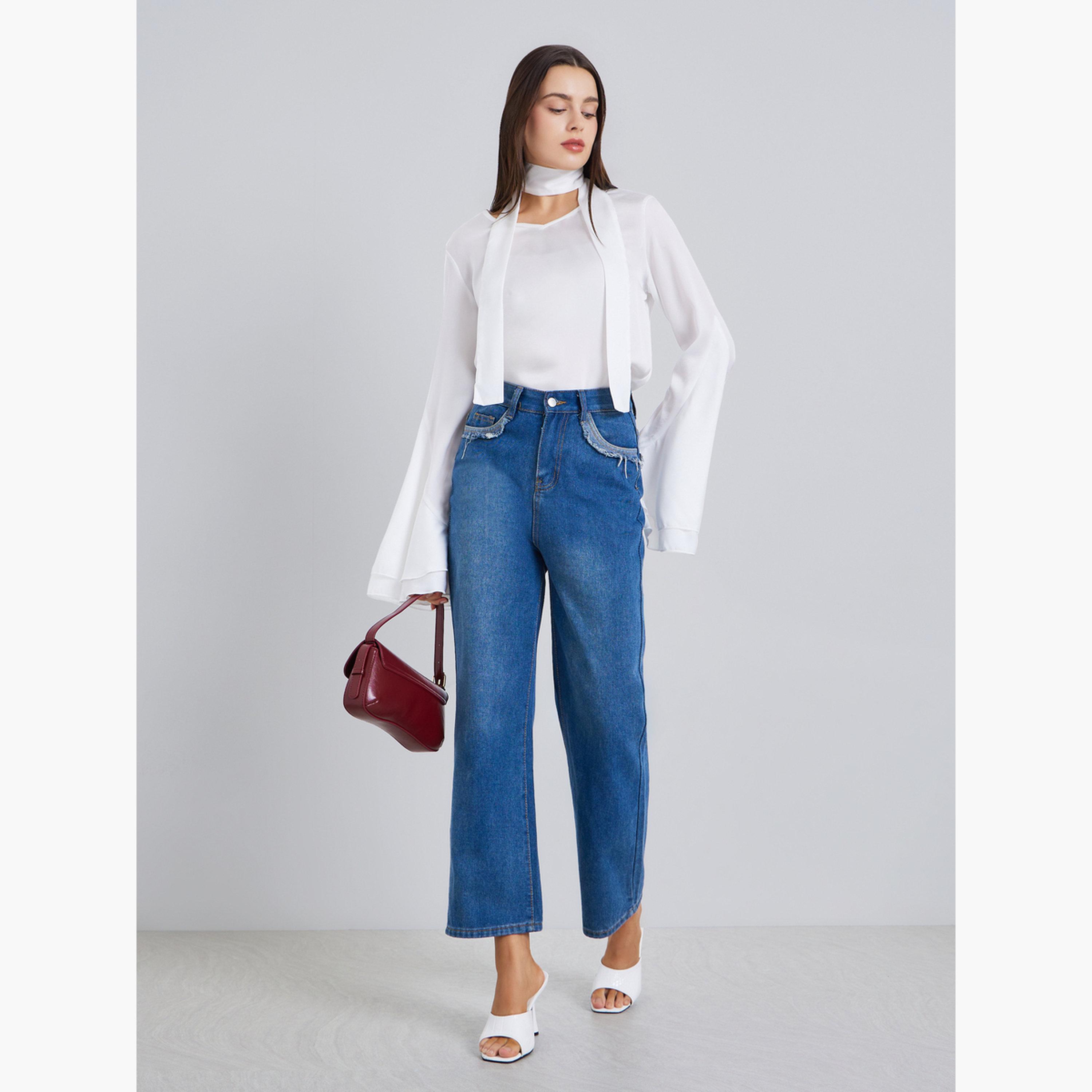 بلوزة بأكمام واسعة-women-clothing-shirtsandblouses-blouses-image-2