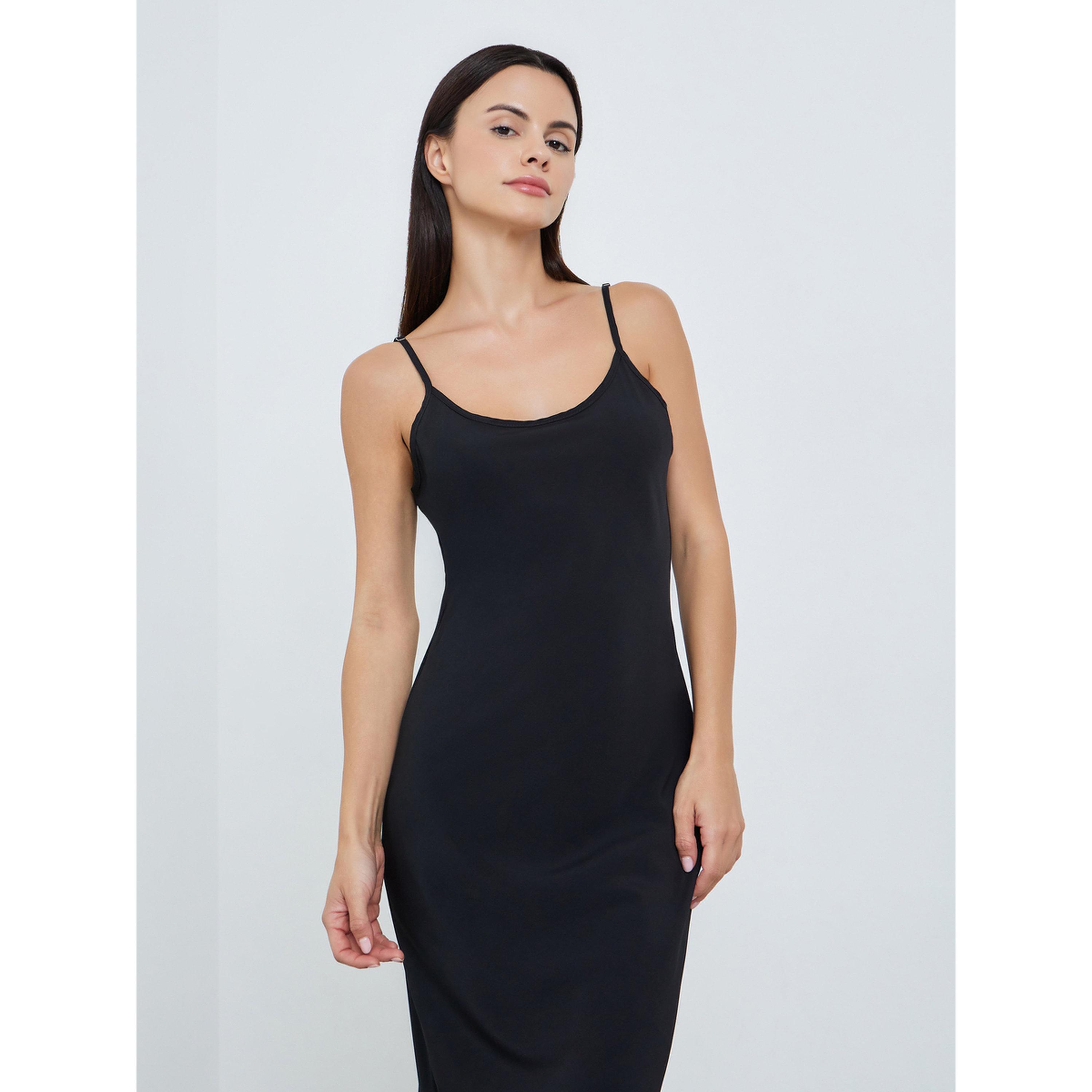Styli Pack of 2 - Solid Strappy Slip Dress-women-clothing-nightwear-nighties-image-3