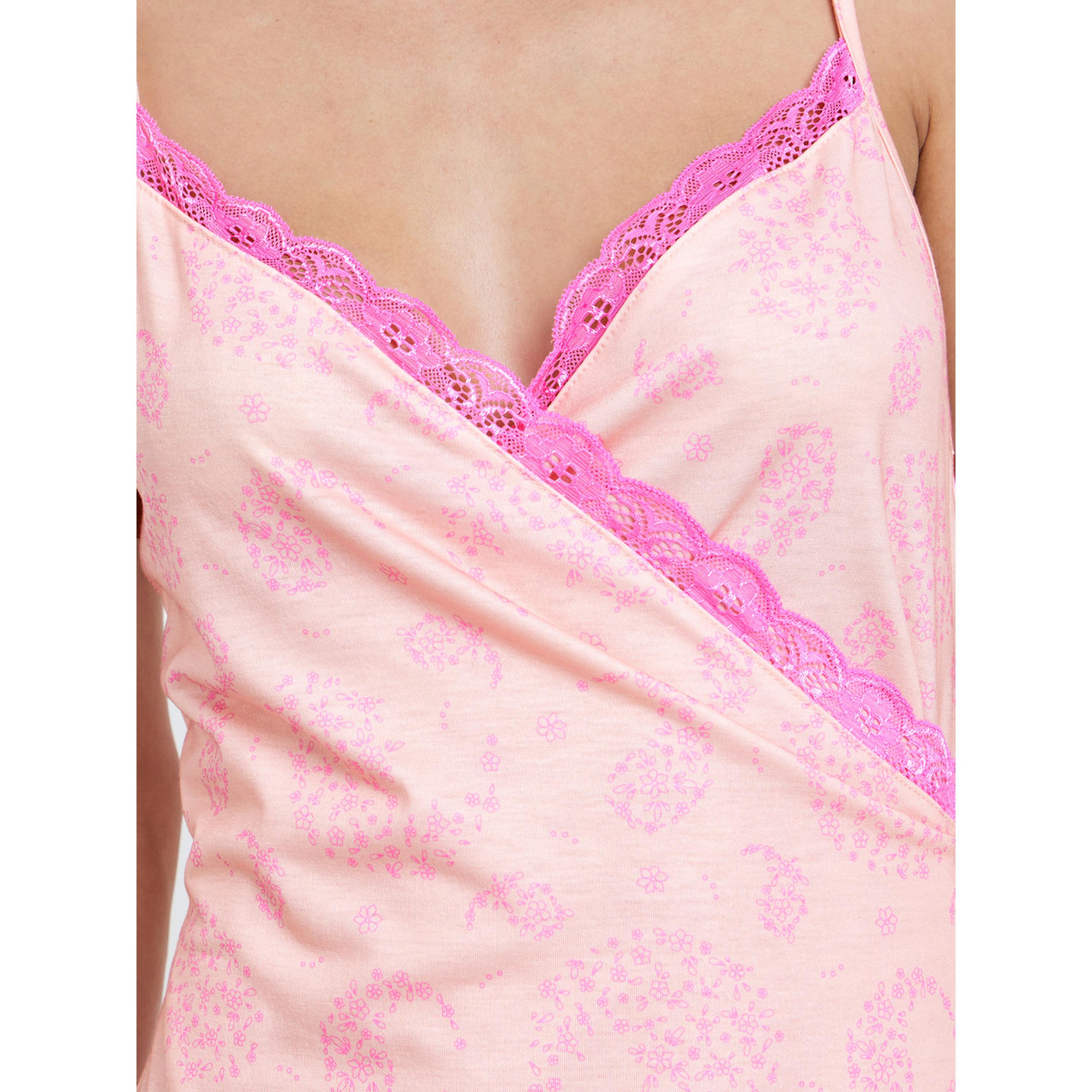 قميص نوم بتفاصيل دانتيل للنساء-women-clothing-nightwear-nighties-image-3