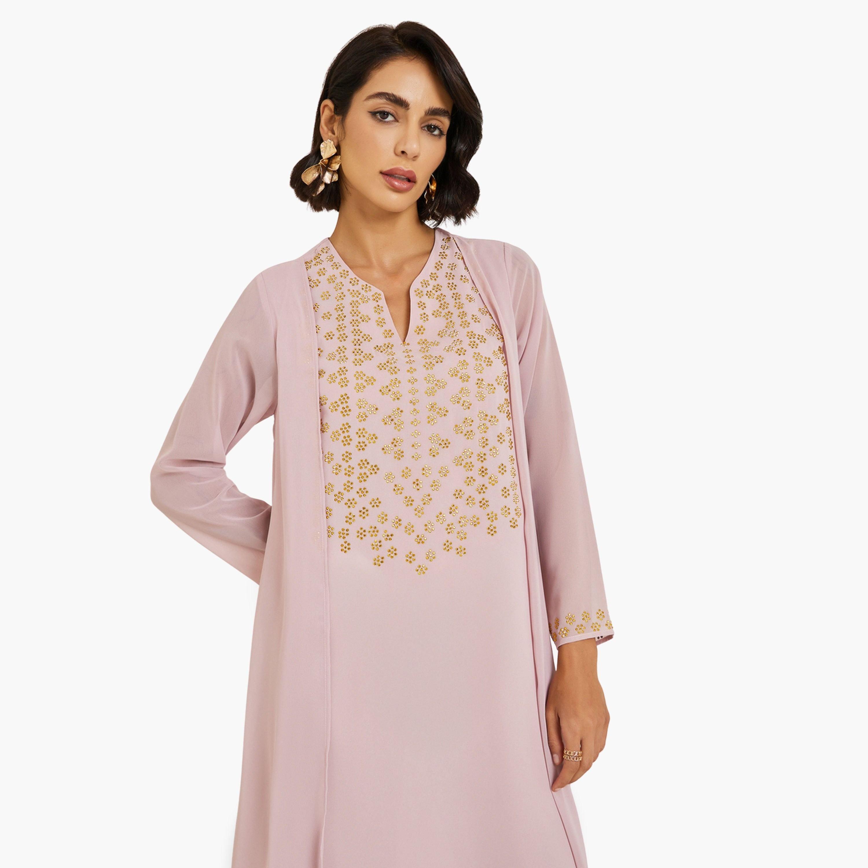 جلابية مزينة بالكريستال-women-arabicclothing-jalabiyas-image-2